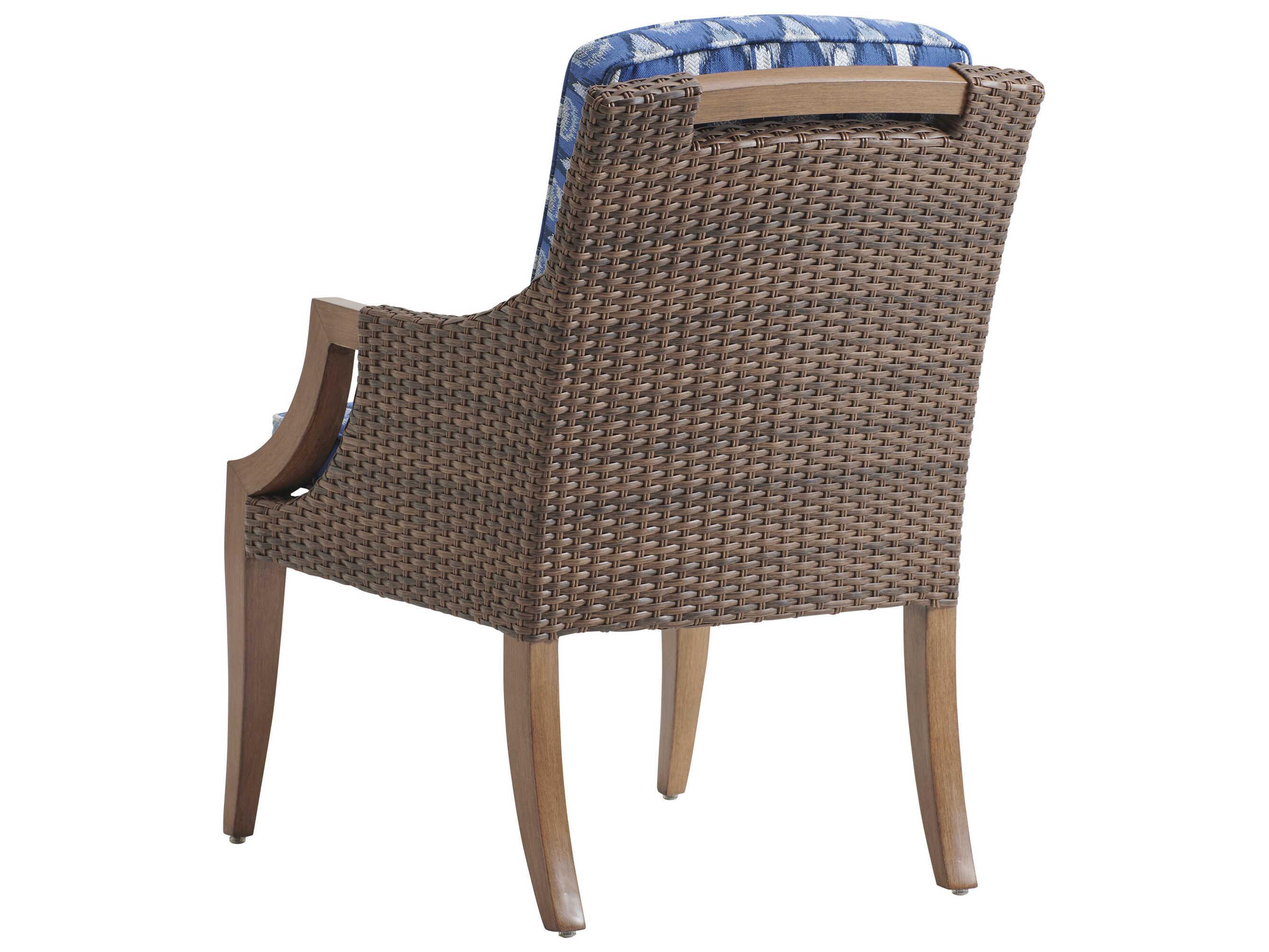 Tommy Bahama Outdoor Harbor Isle Wicker Dining Arm Chair