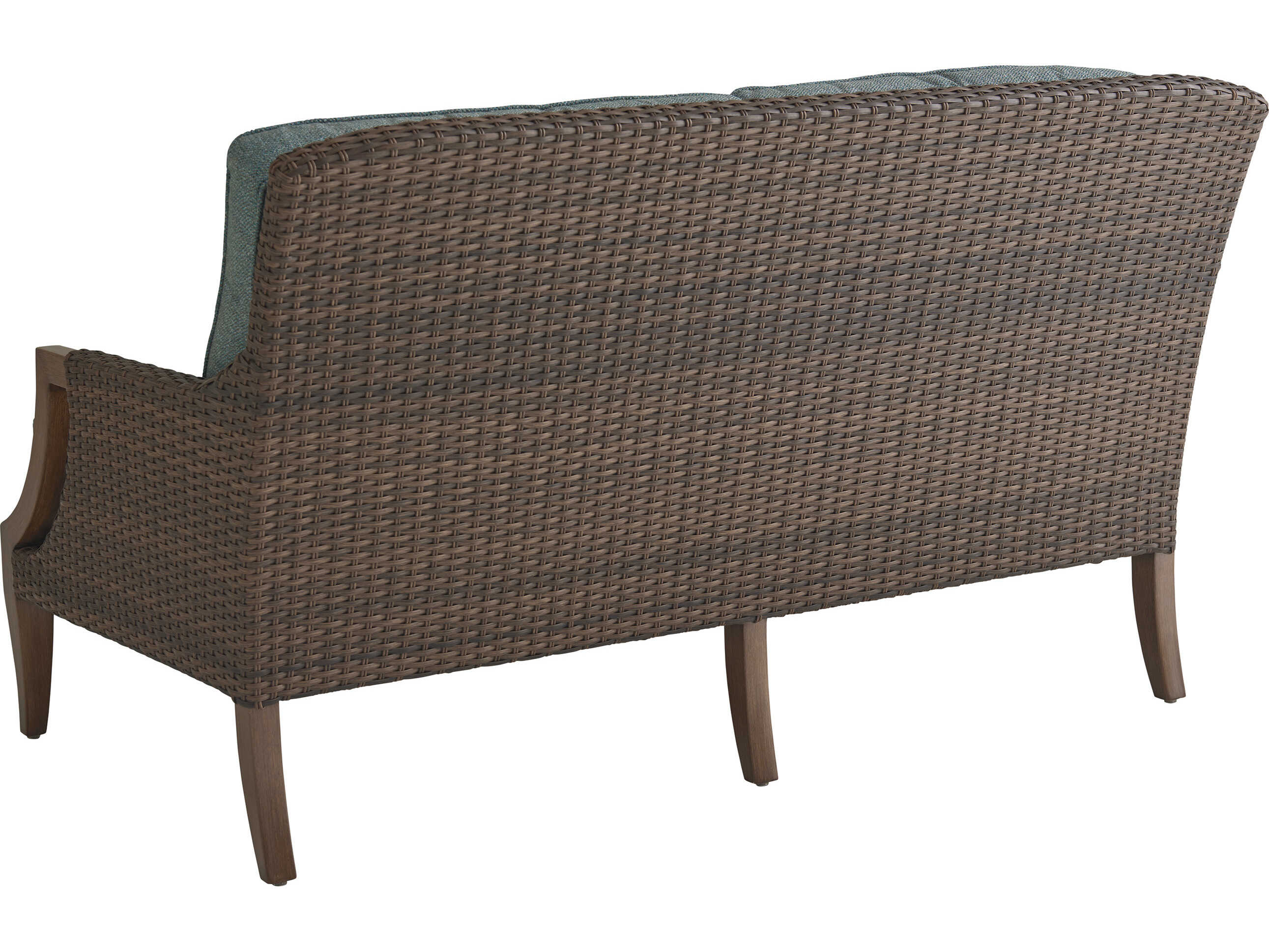 Tommy Bahama Outdoor Harbor Isle Wicker Loveseat