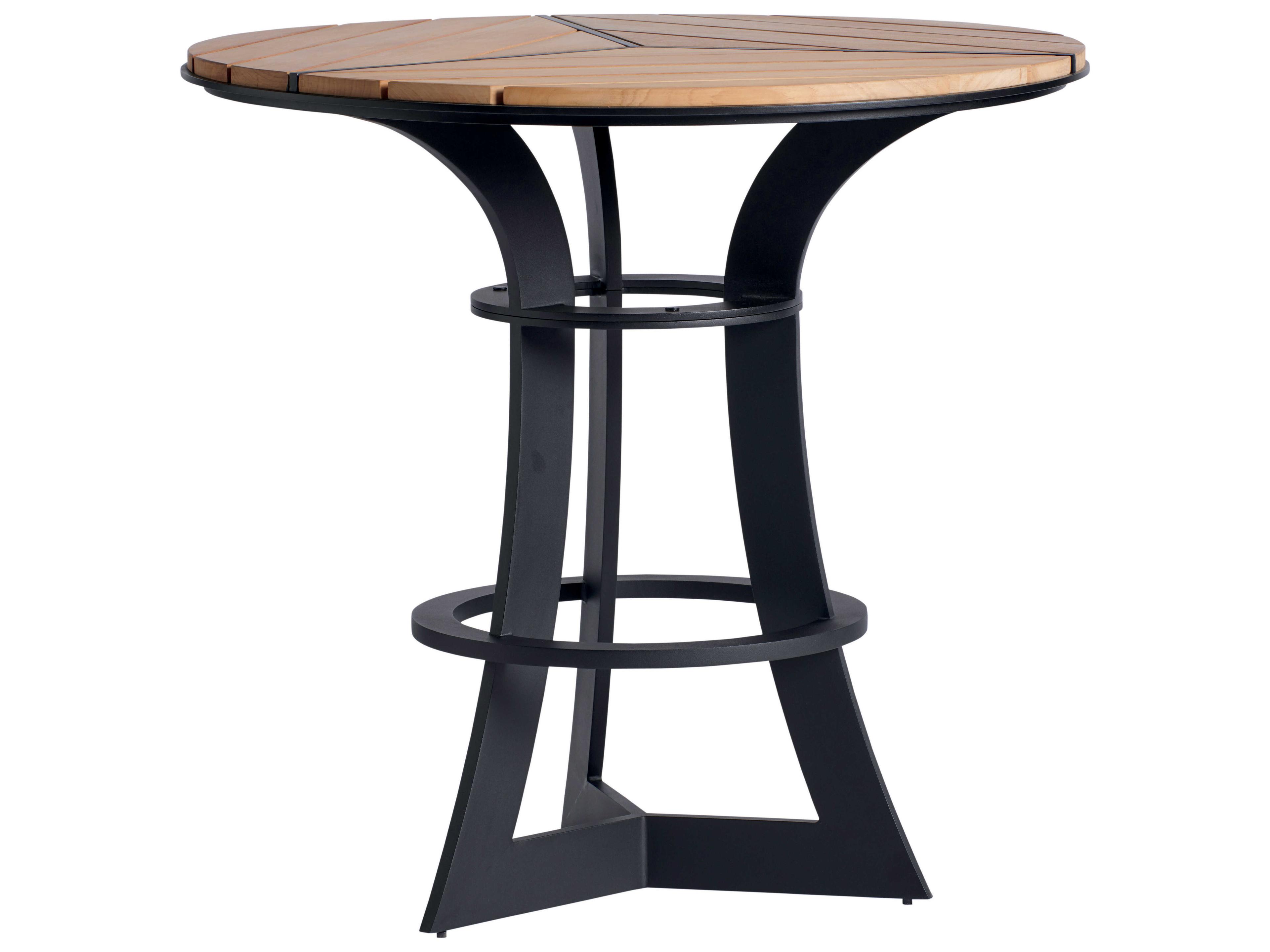 Tommy Bahama Outdoor South Beach Aluminum Round Bar Counter Table