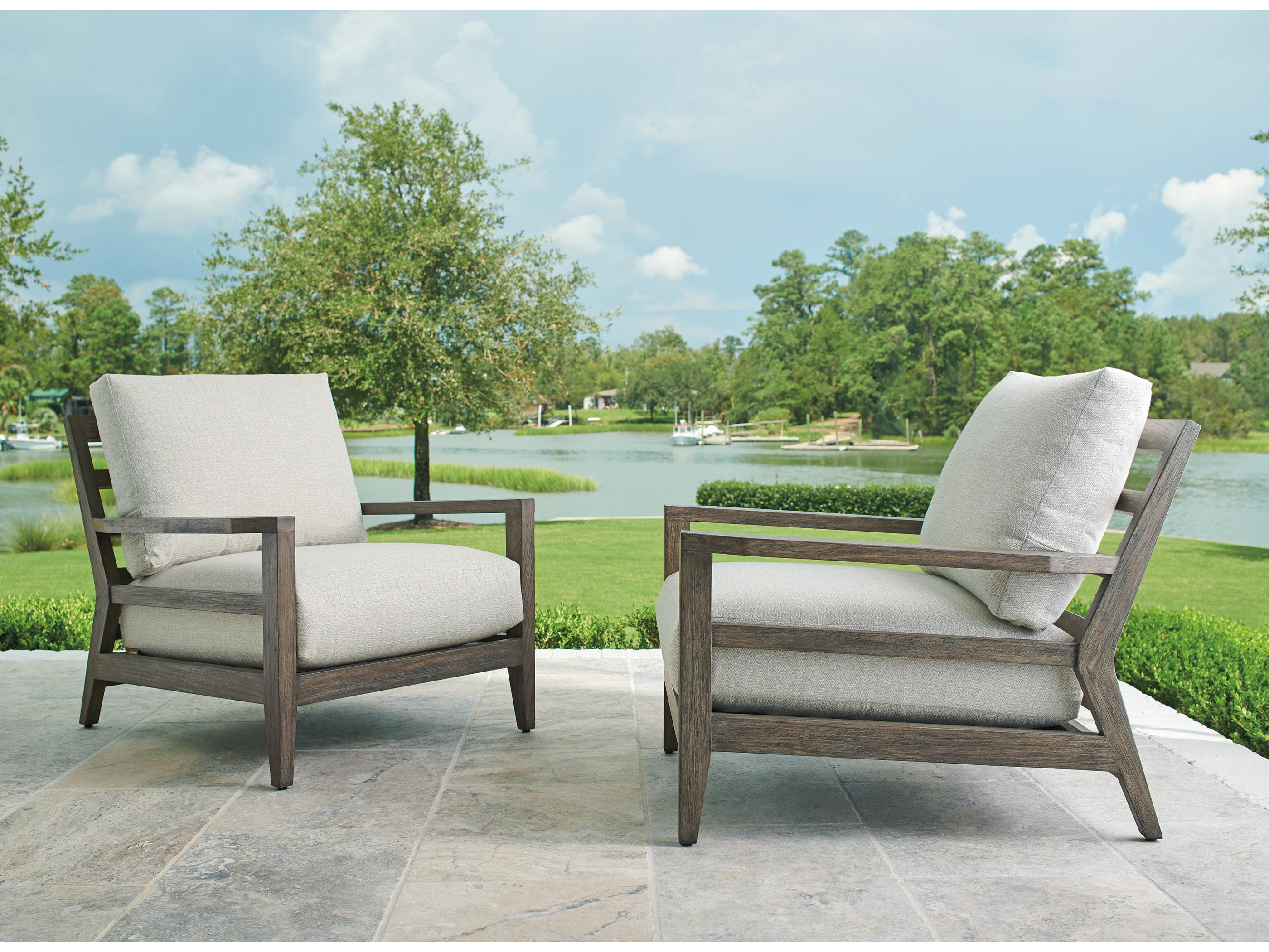 Tommy Bahama Outdoor La Jolla Teak Occasional Chair