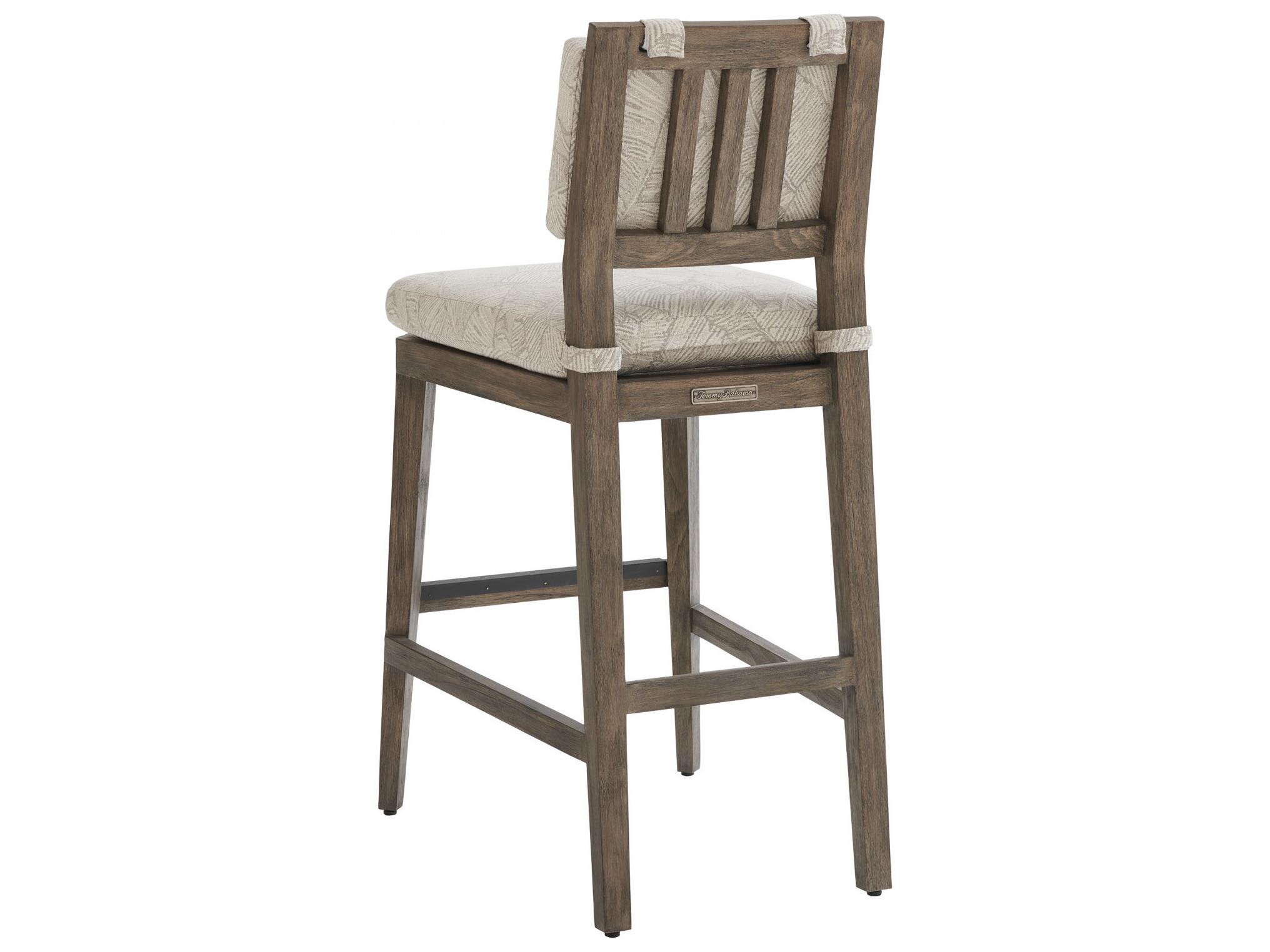 Tommy Bahama Outdoor La Jolla Teak Bar Stool