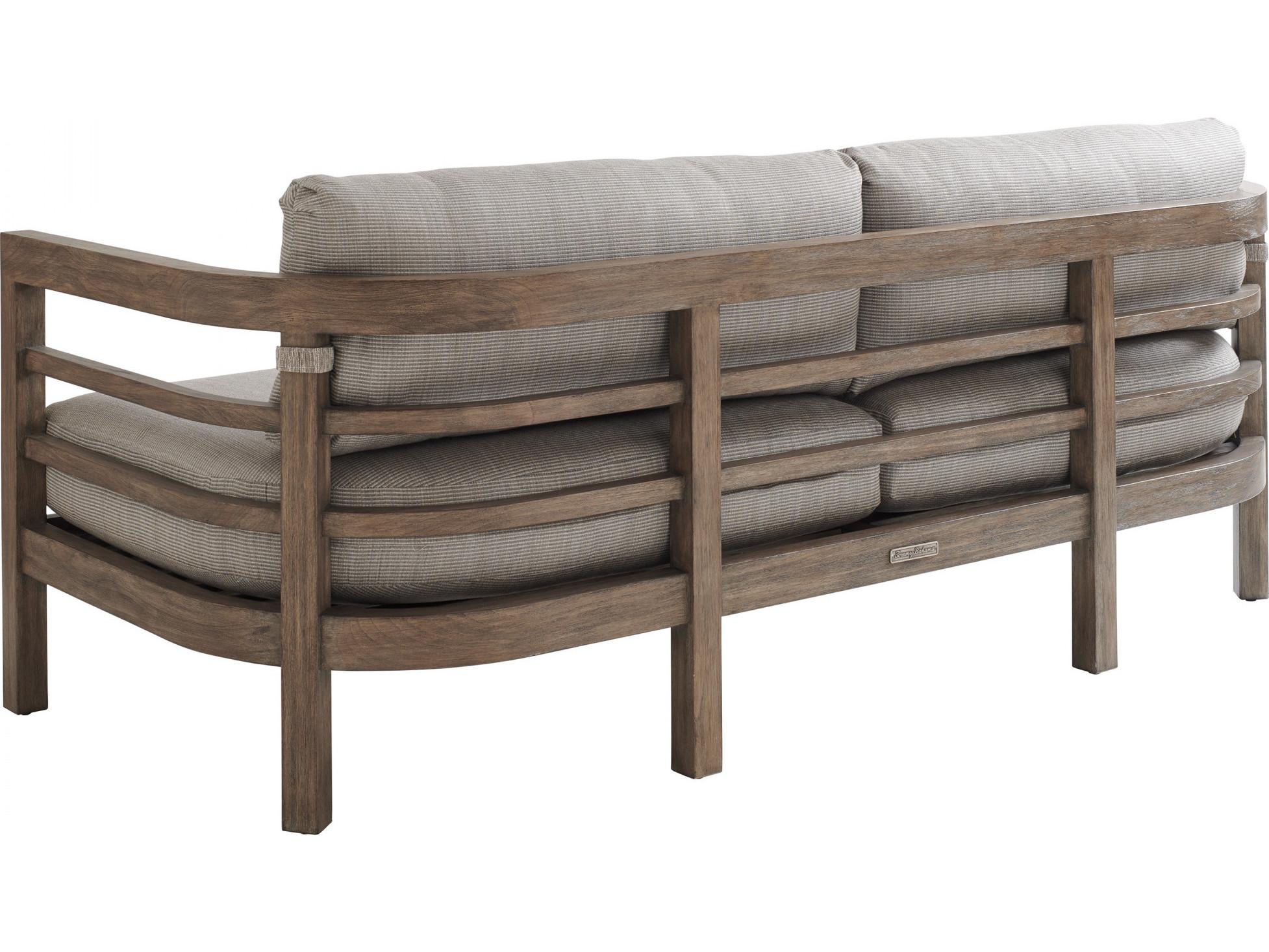 Tommy Bahama Outdoor La Jolla Teak Sofa