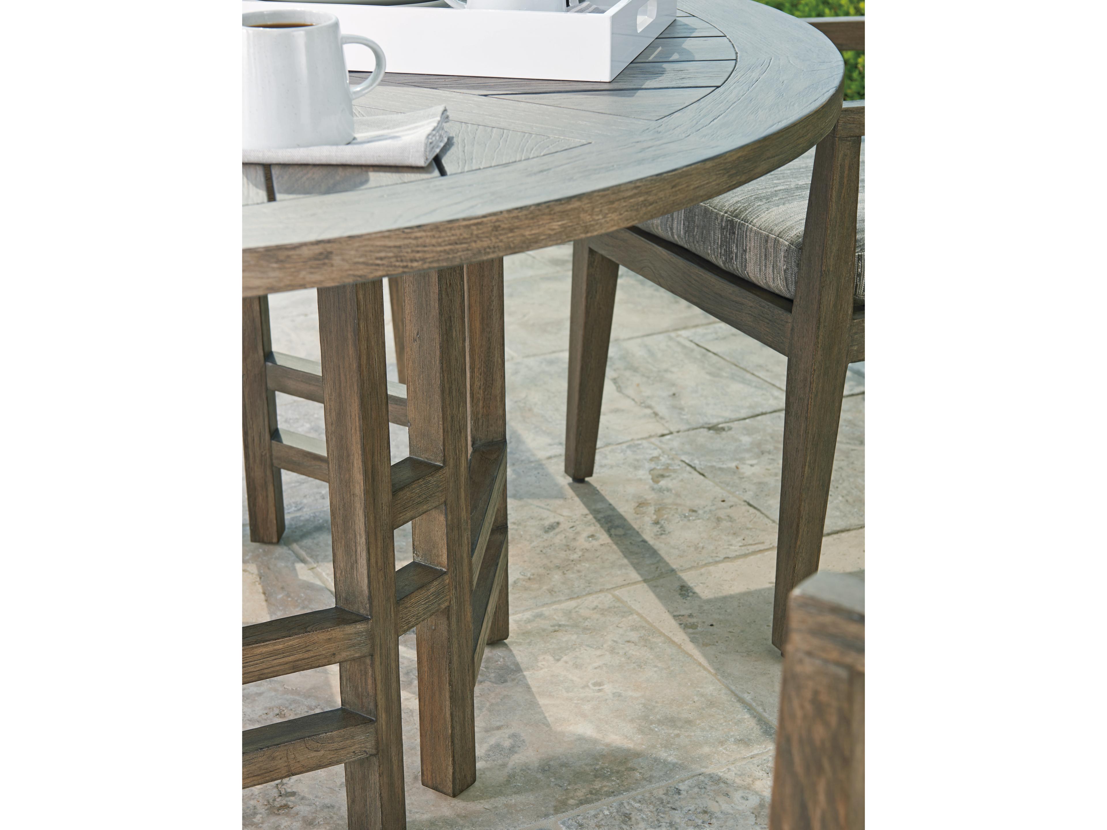 Tommy Bahama Outdoor La Jolla Teak Round Dining Table