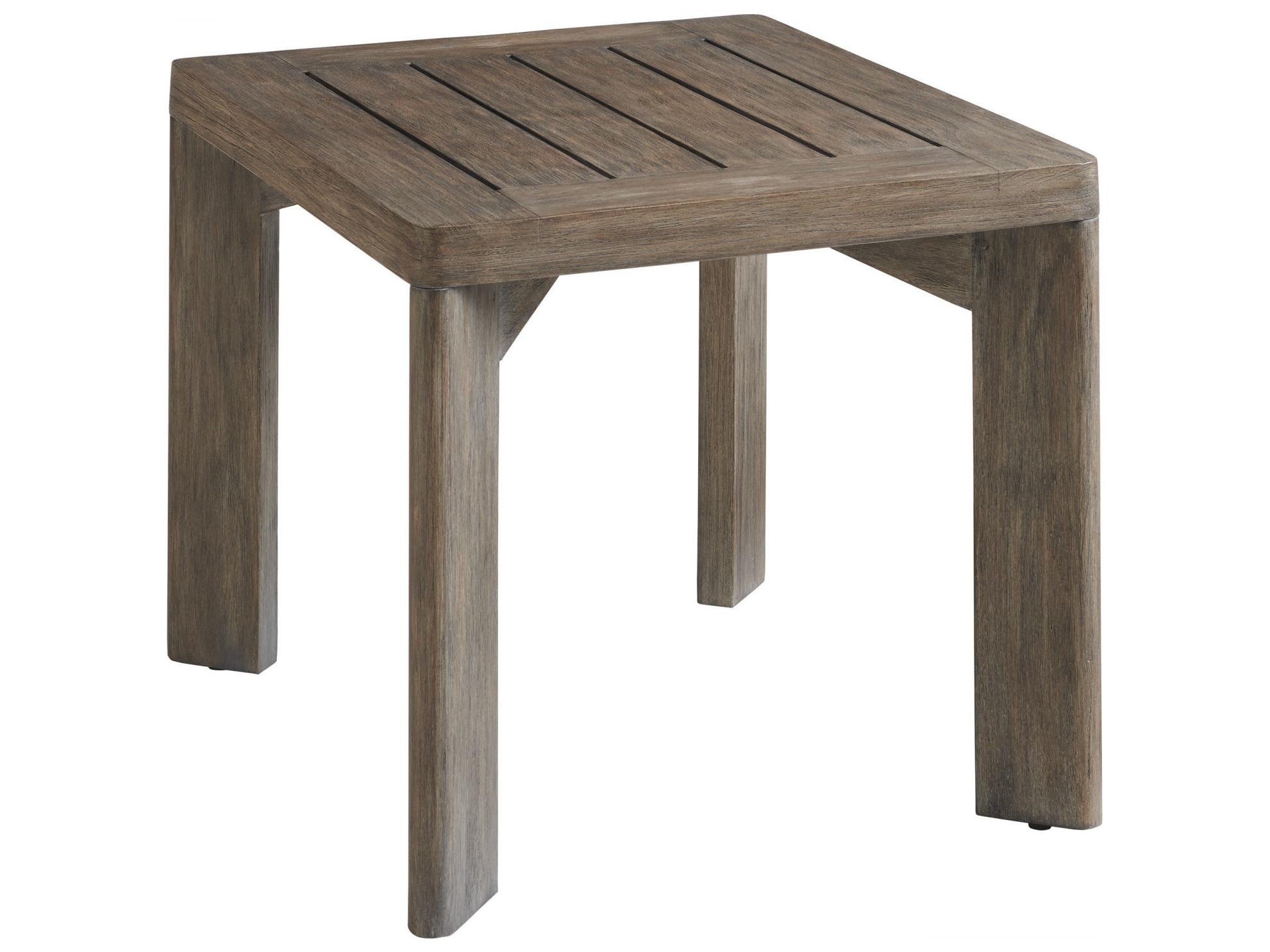 Tommy Bahama Outdoor La Jolla Teak Rectangular End Table