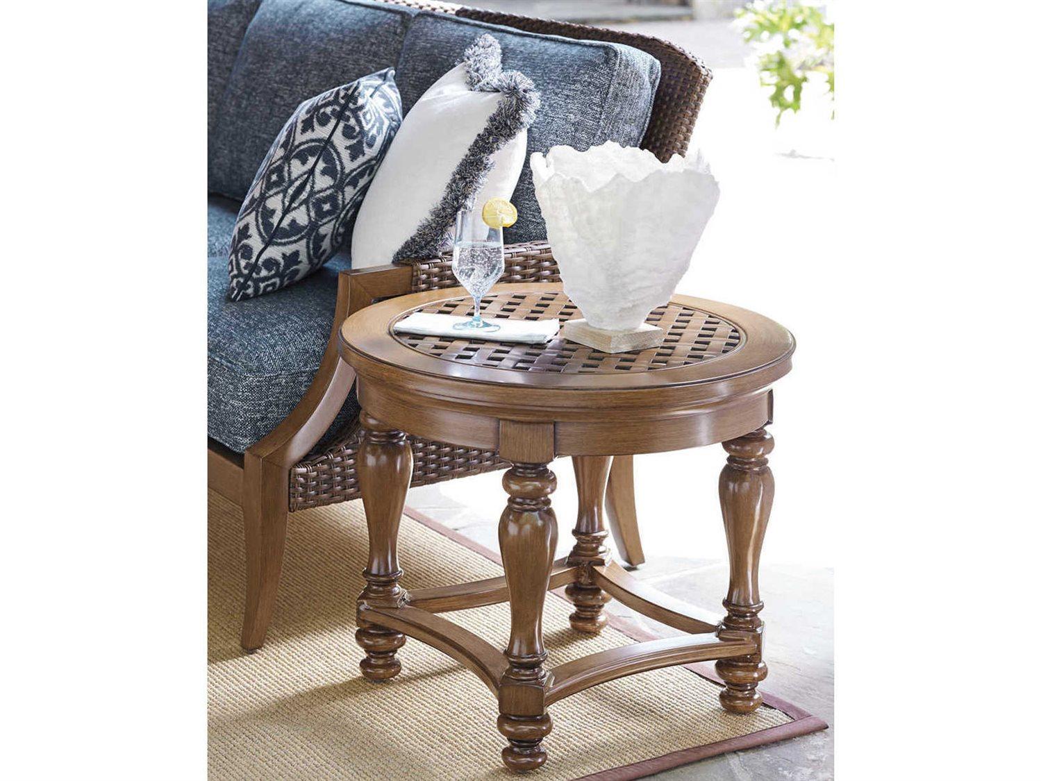 Tommy Bahama Outdoor Harbor Isle Wicker Cushion Lounge Set