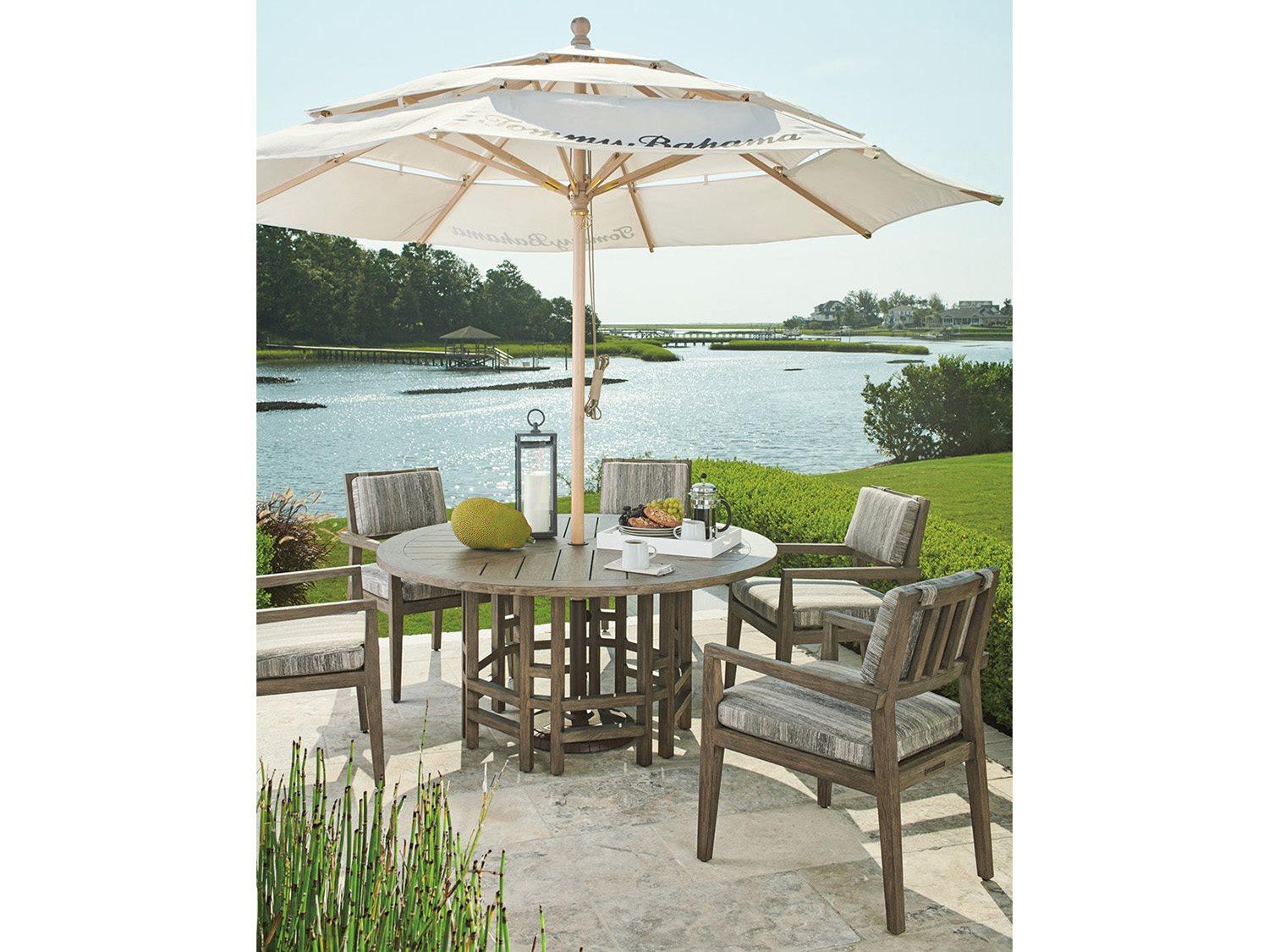 Tommy Bahama Outdoor La Jolla Teak Dining Set