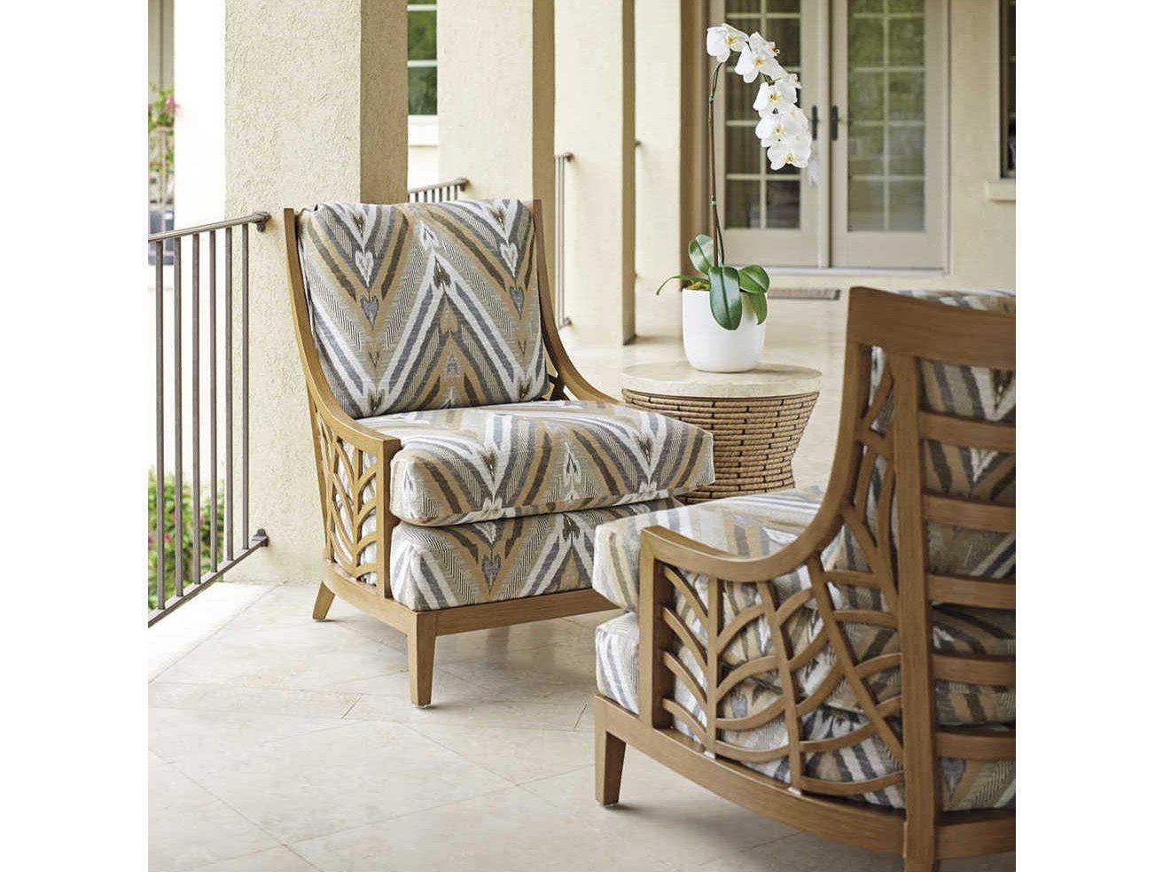 Tommy Bahama Outdoor Los Altos Valley View Wicker Cushion Lounge Set