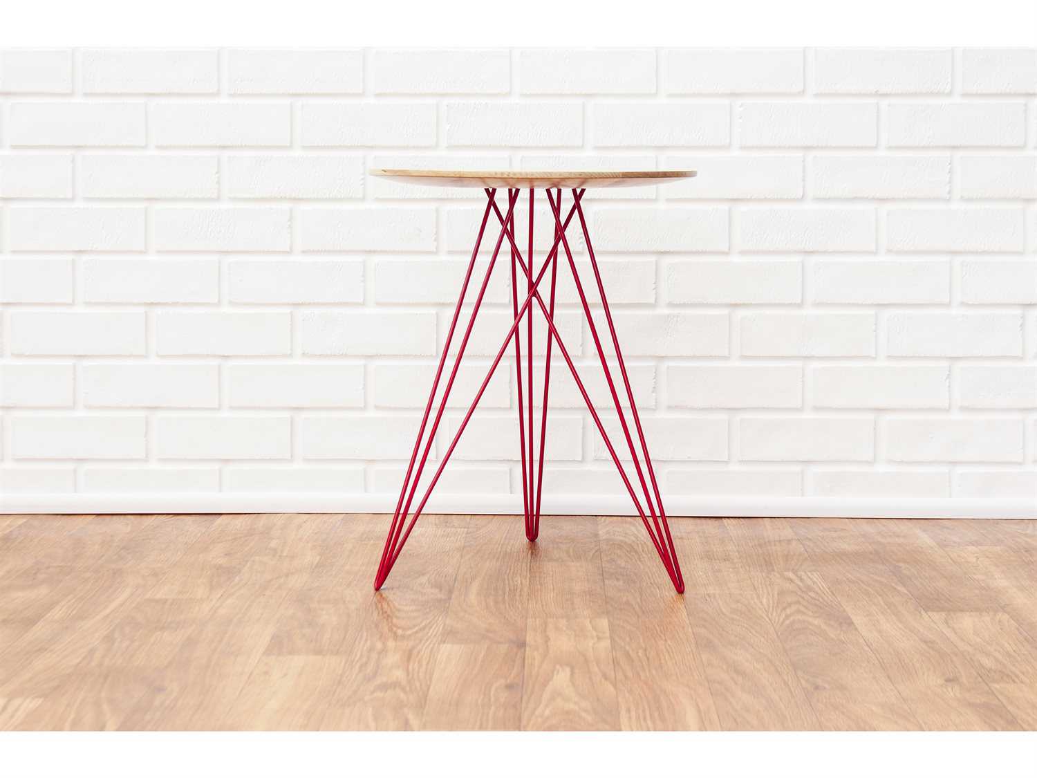 Tronk Design Hudson Round Wood End Table