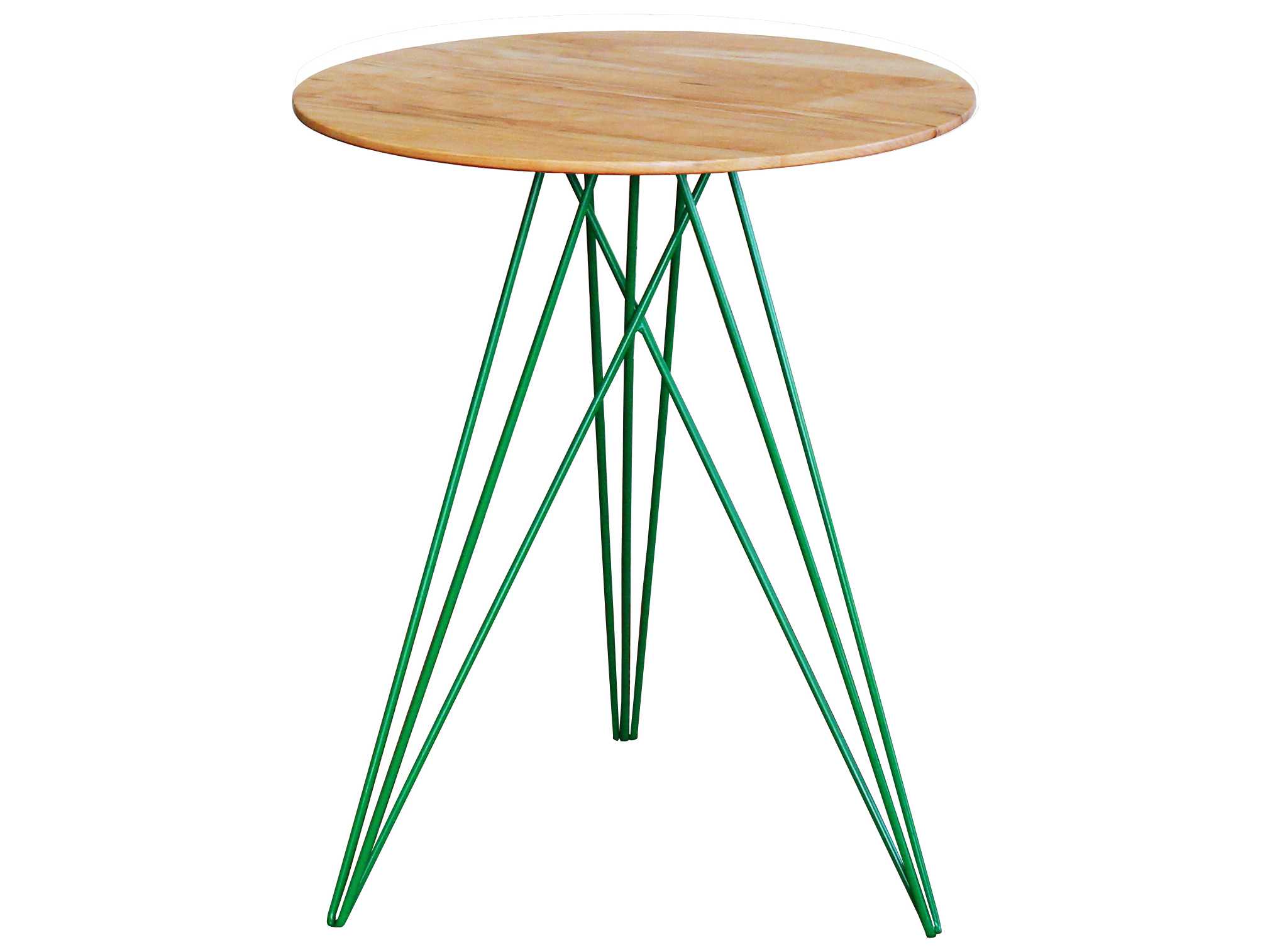 Tronk Design Hudson Round Wood End Table