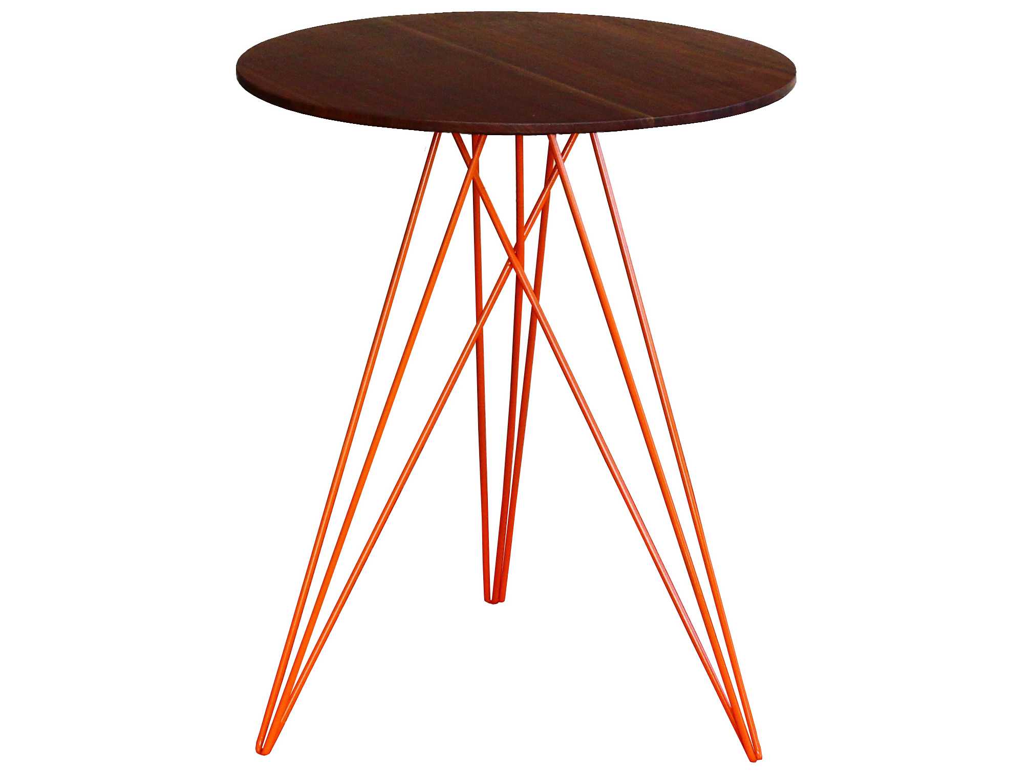 Tronk Design Hudson Round Wood End Table