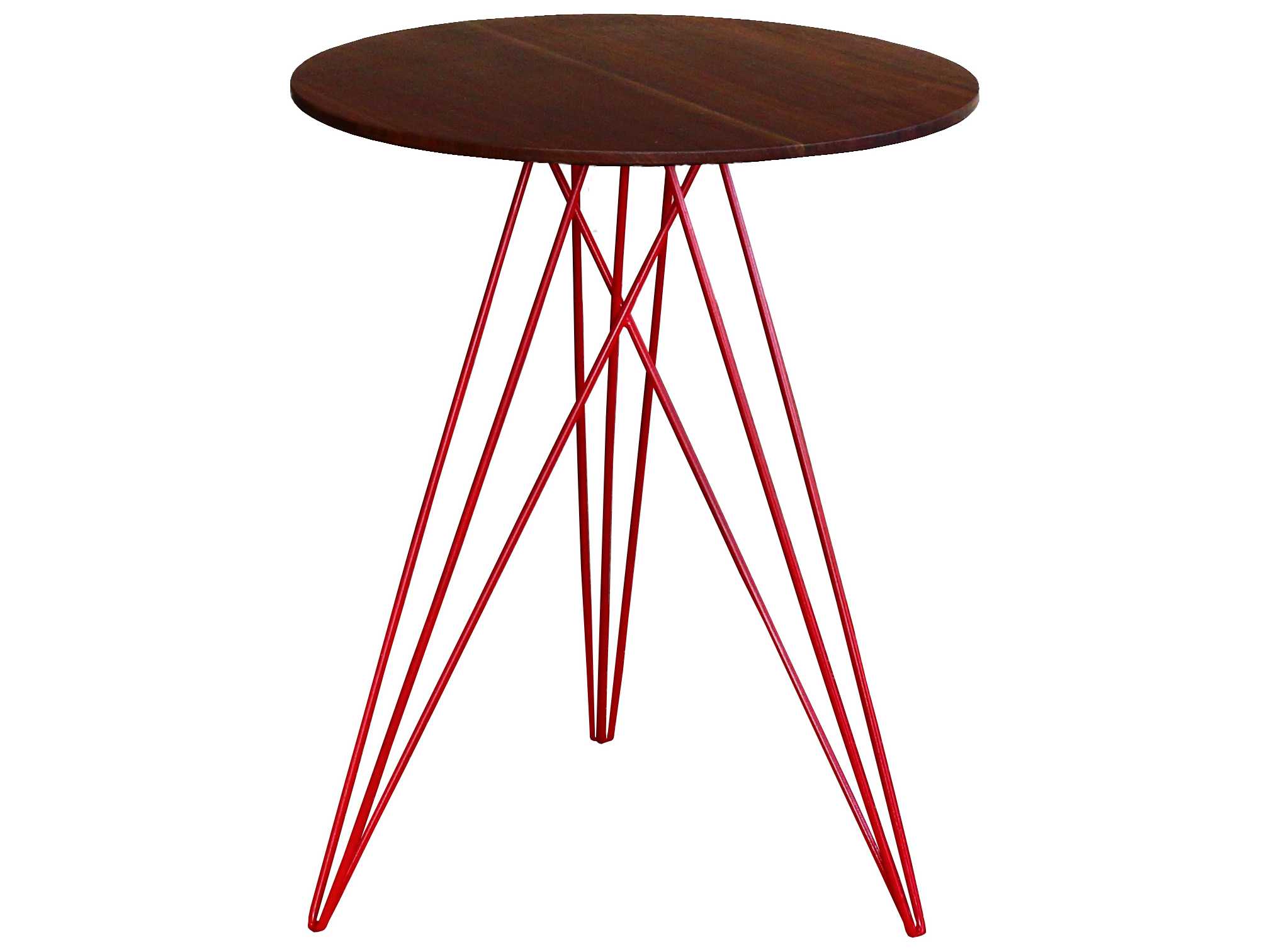 Tronk Design Hudson Round Wood End Table