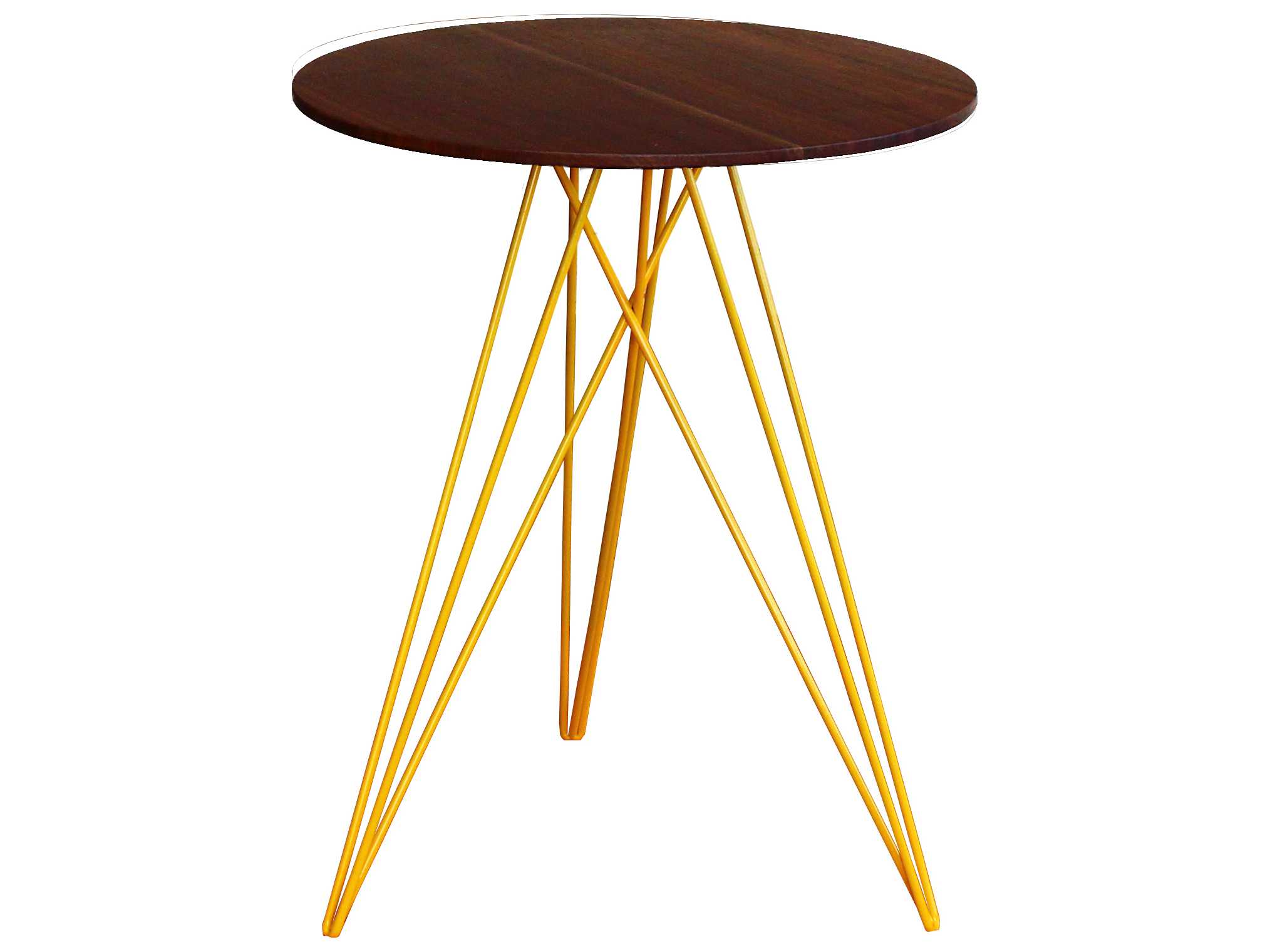 Tronk Design Hudson Round Wood End Table