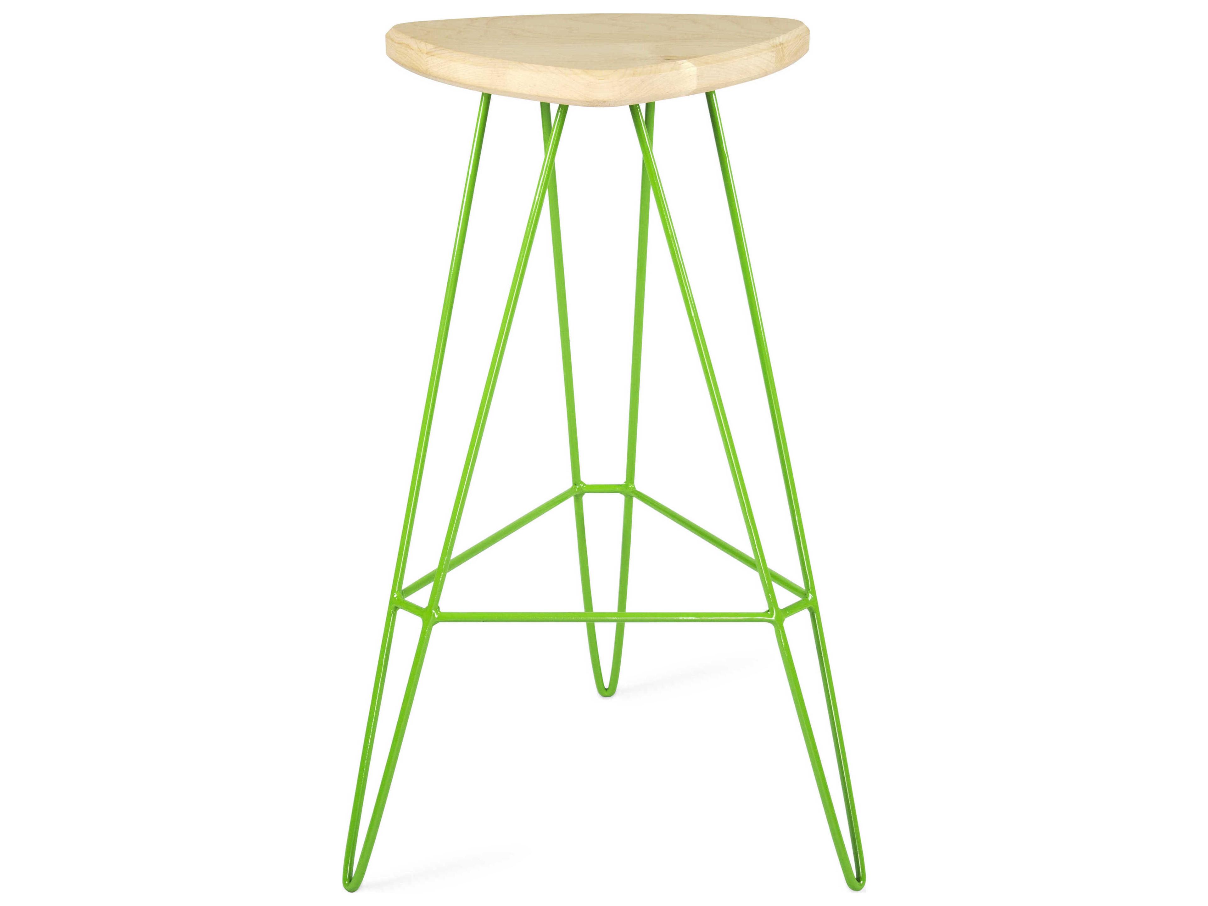 Tronk Design Madison Maple Wood Bar Stool
