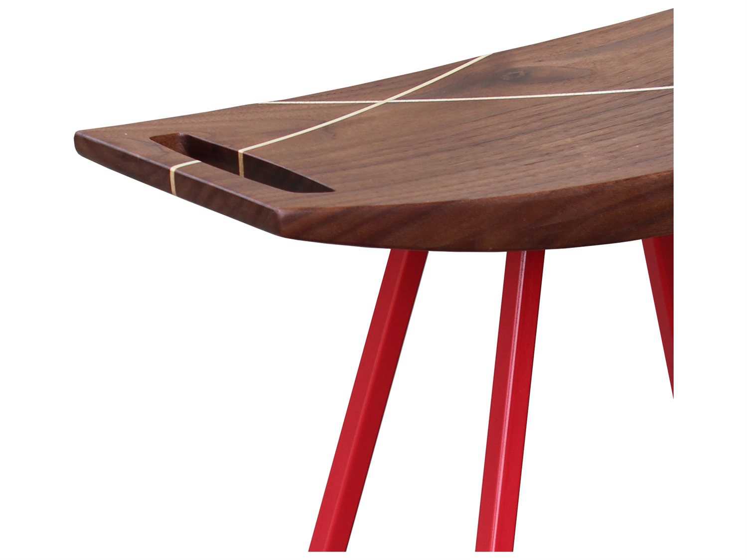 Tronk Design Robert Walnut Wood Counter Stool