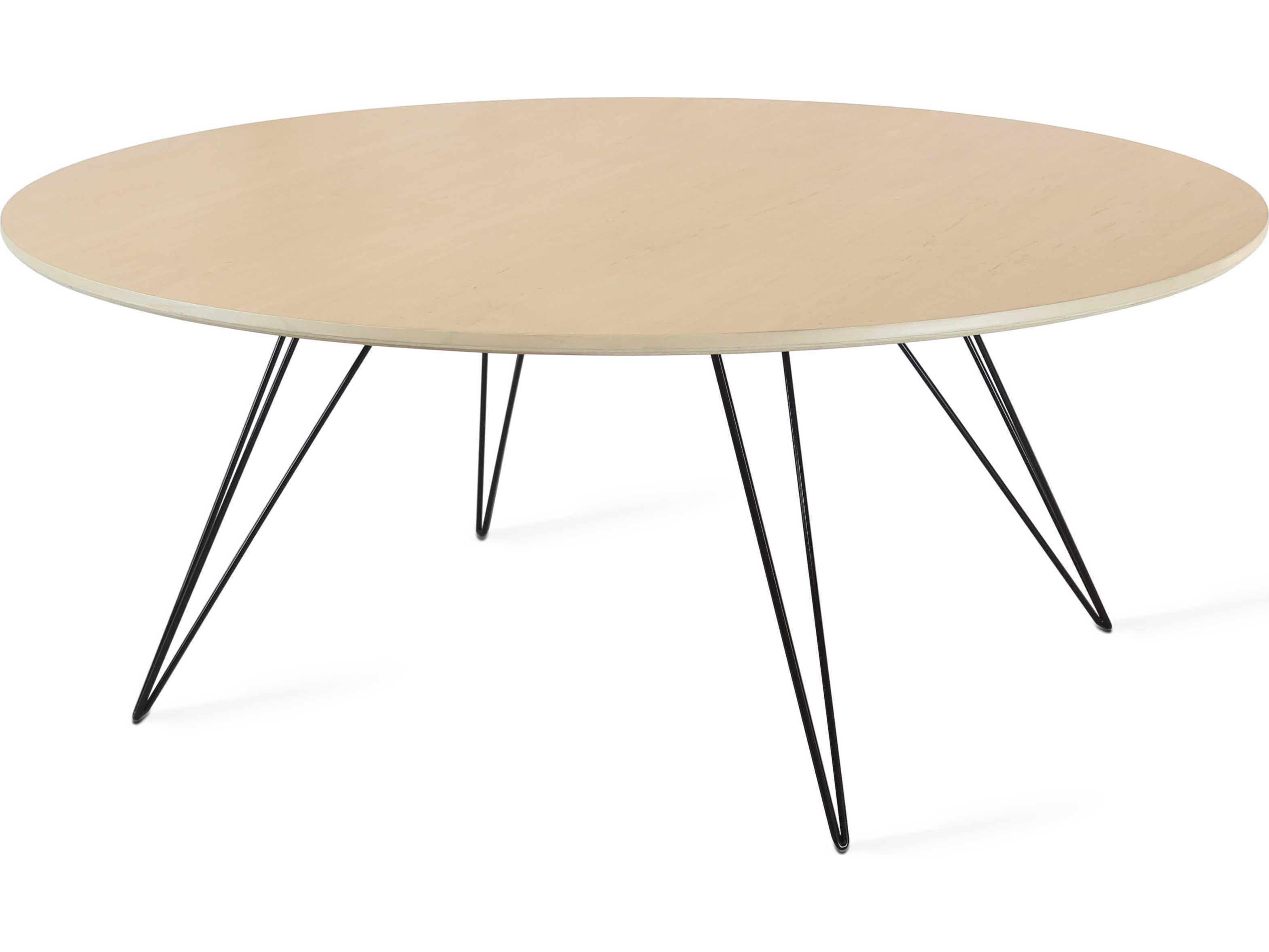 Tronk Design Williams Oval Wood Coffee Table