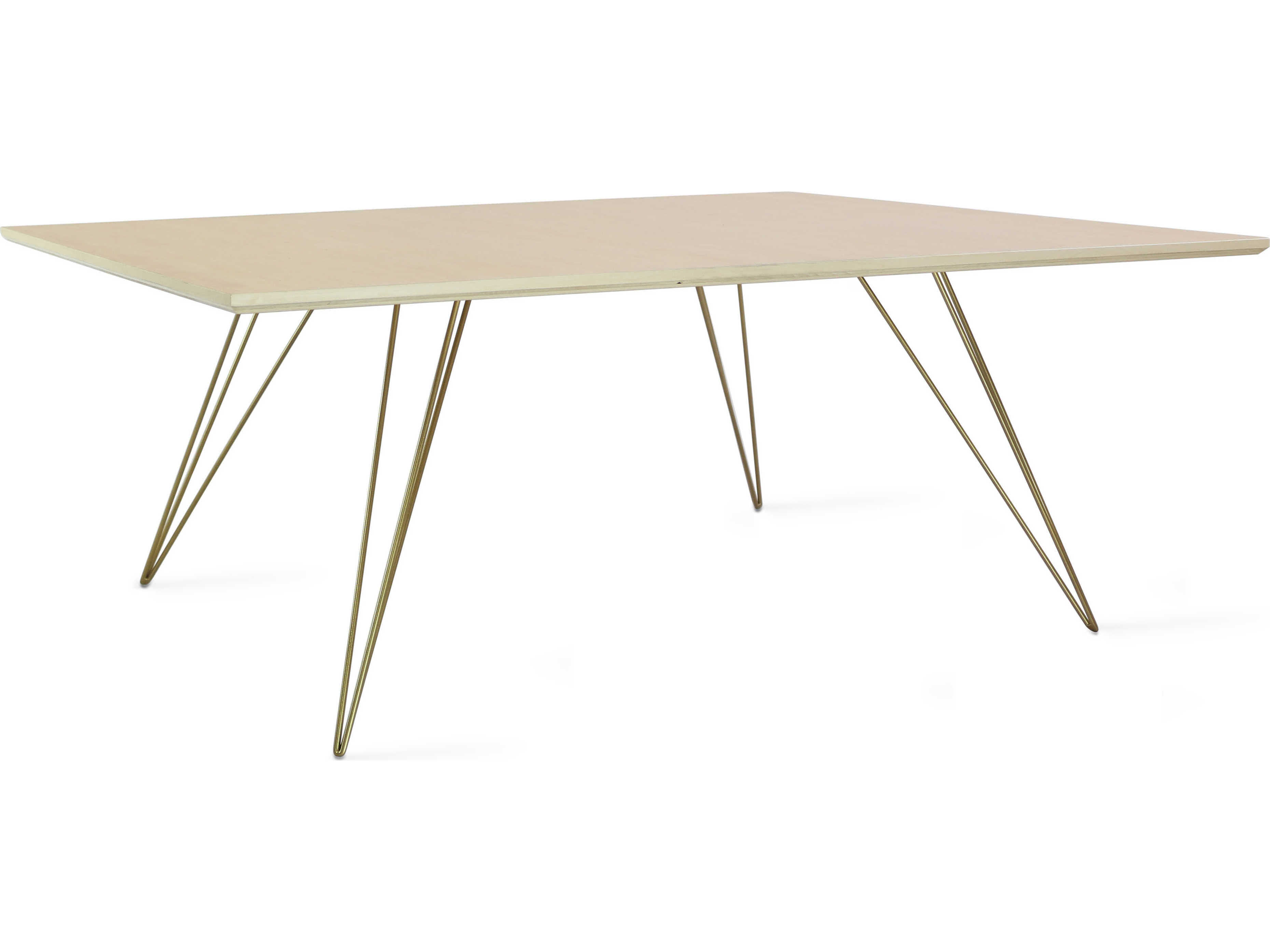 Tronk Design Williams Rectangular Wood Coffee Table