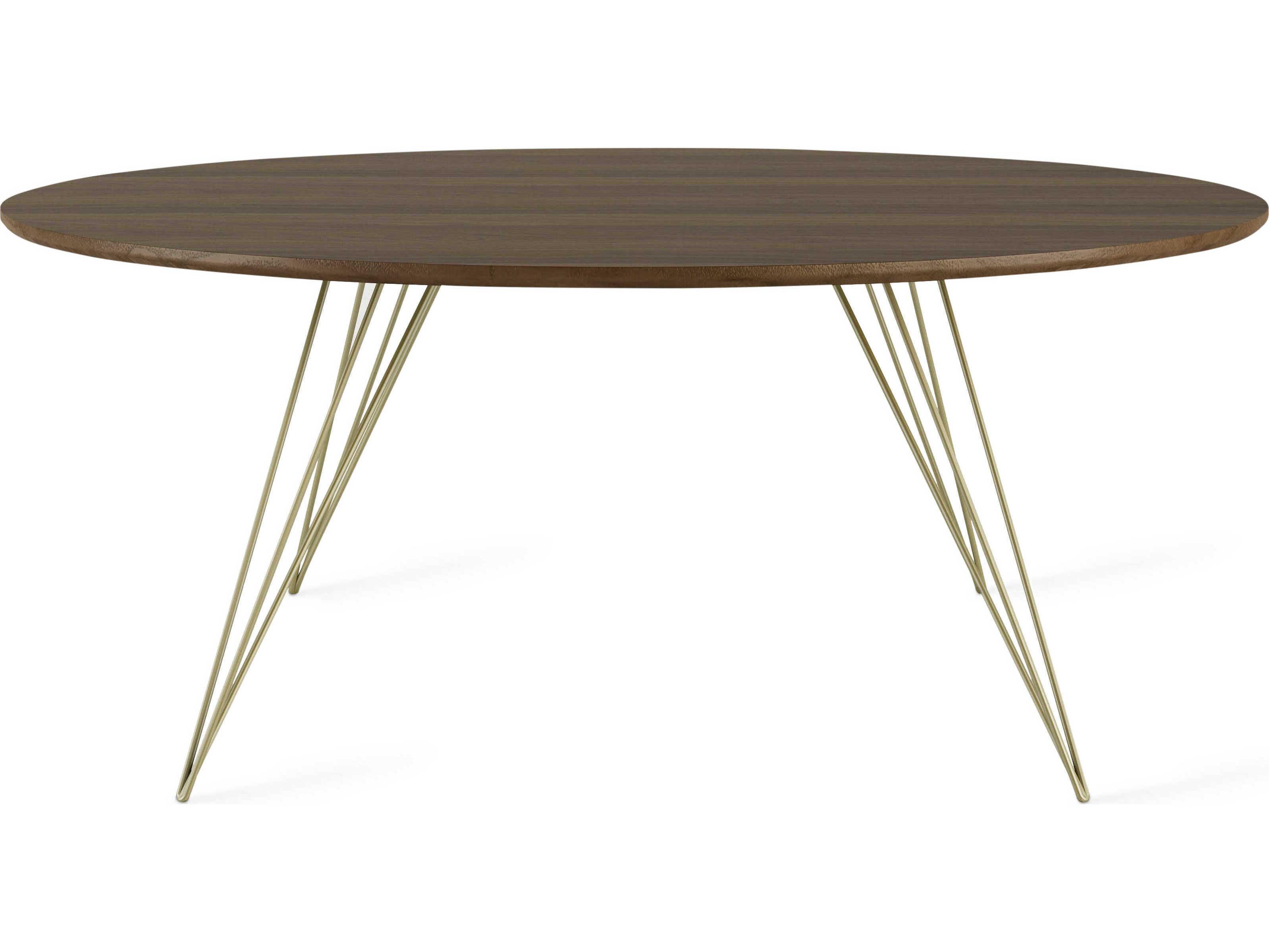 Tronk Design Williams Round Wood Coffee Table