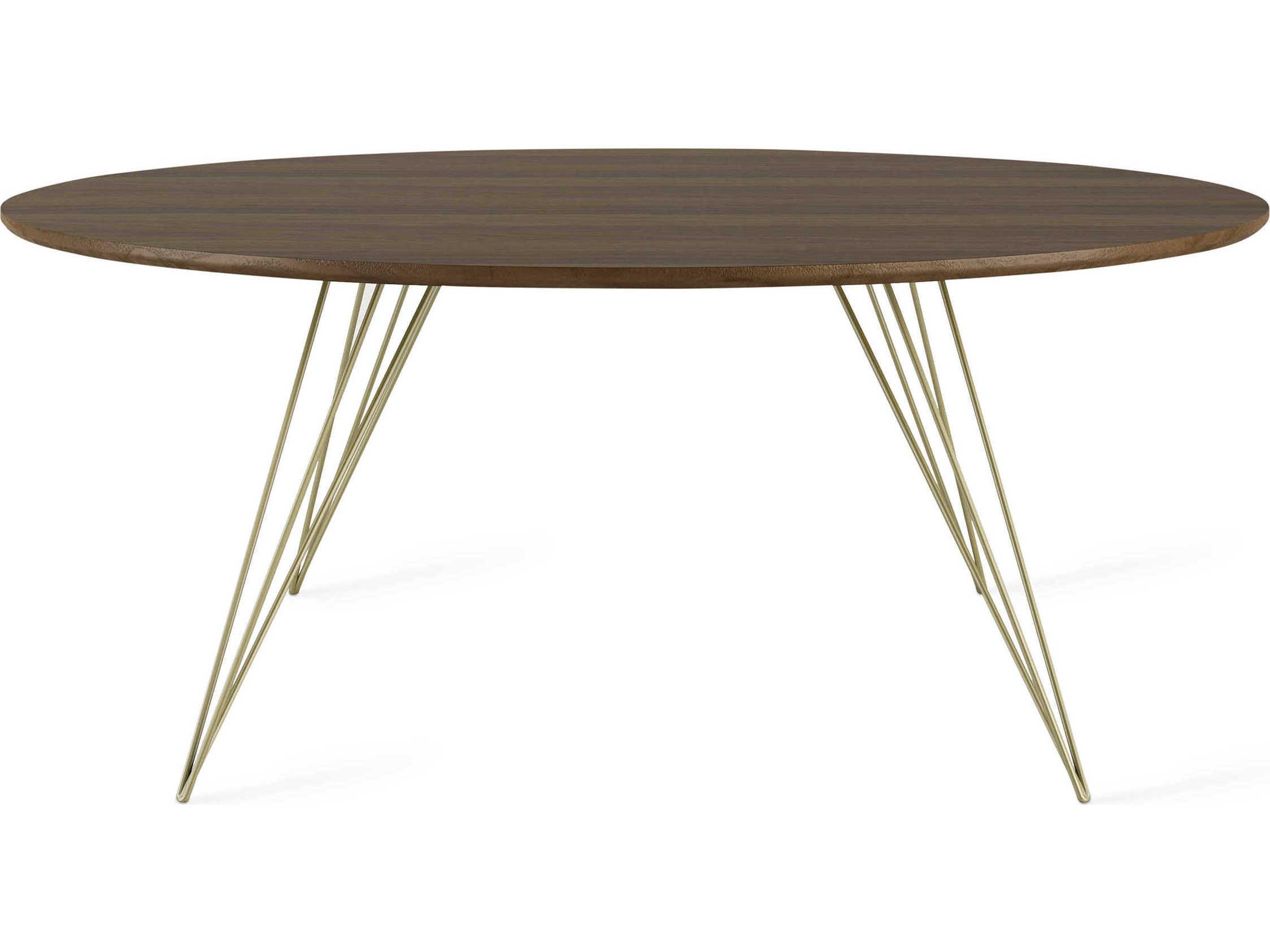Tronk Design Williams Round Wood Coffee Table