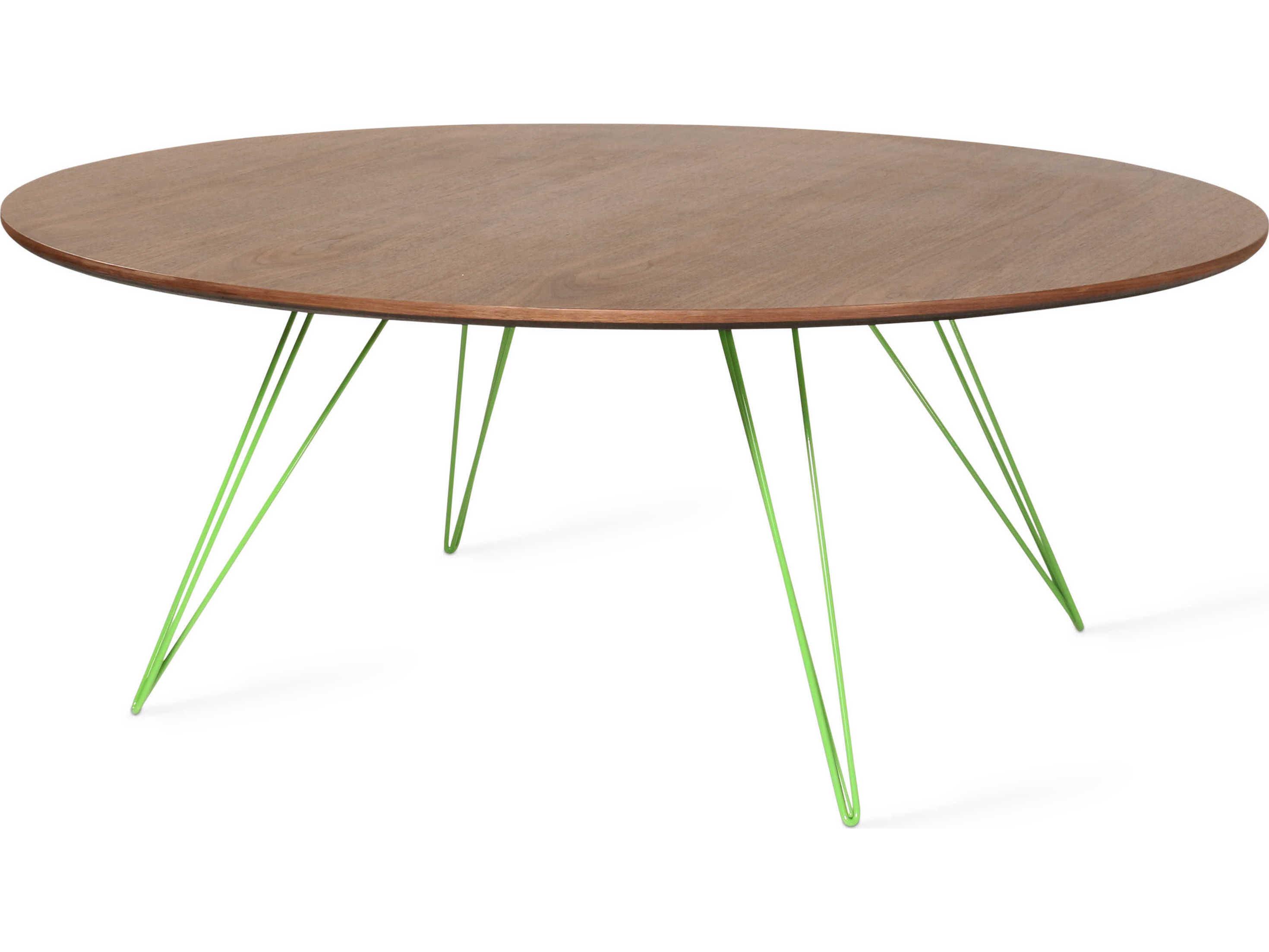 Tronk Design Williams Round Wood Coffee Table