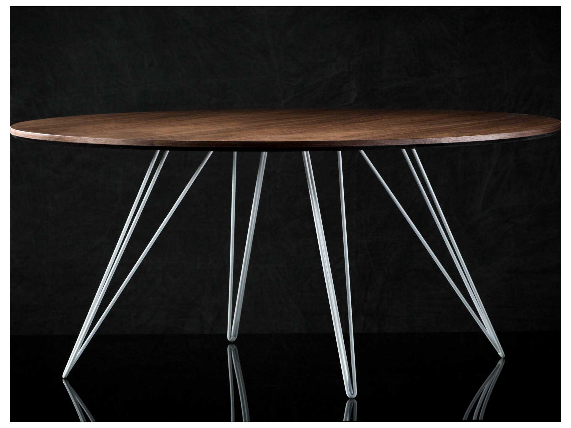 Tronk Design Williams Oval Wood Coffee Table