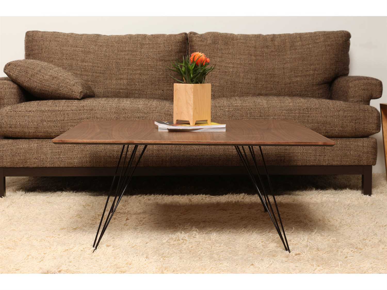 Tronk Design Williams Rectangular Wood Coffee Table