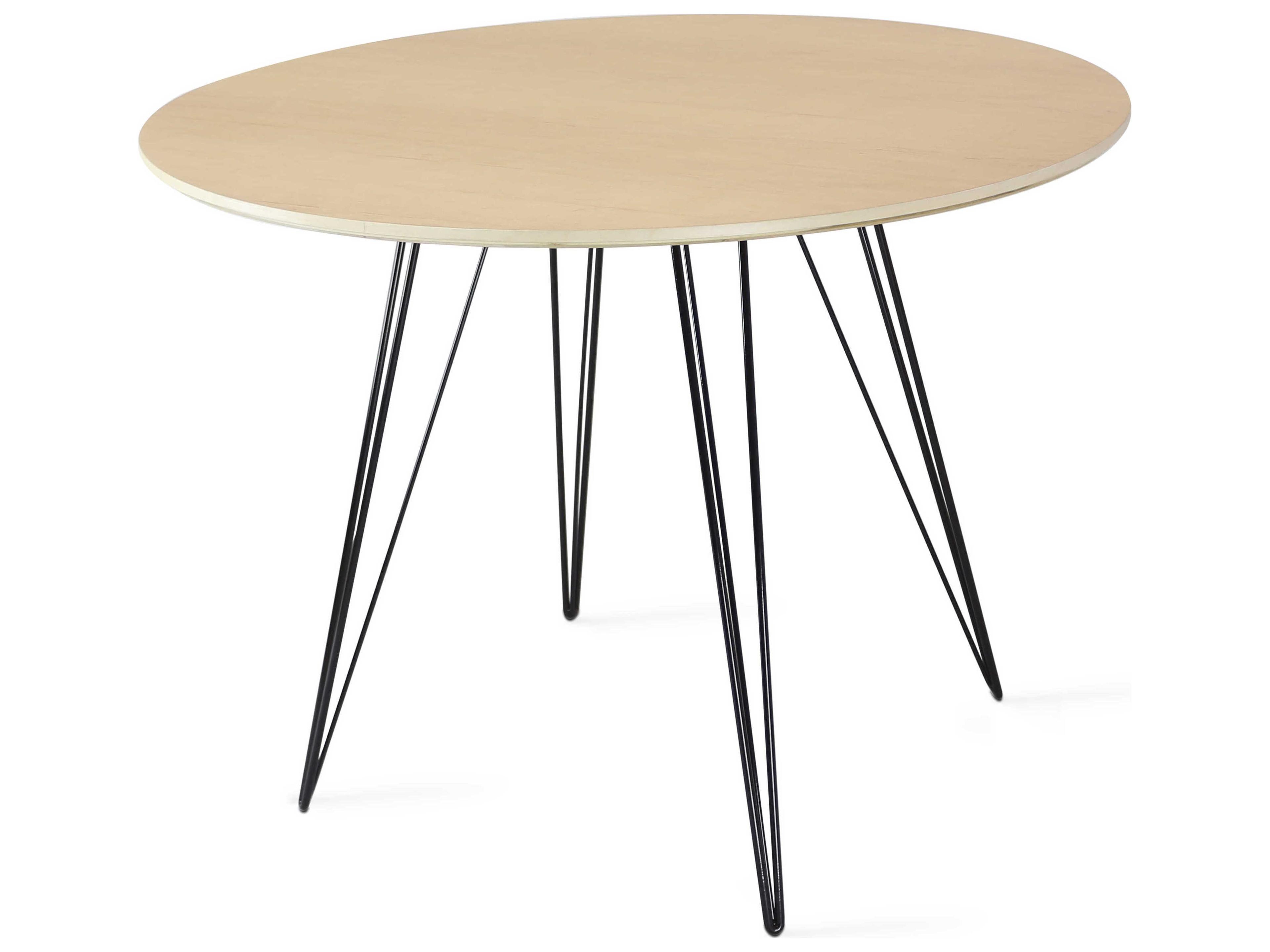 Tronk Design Williams Round Wood Dining Table
