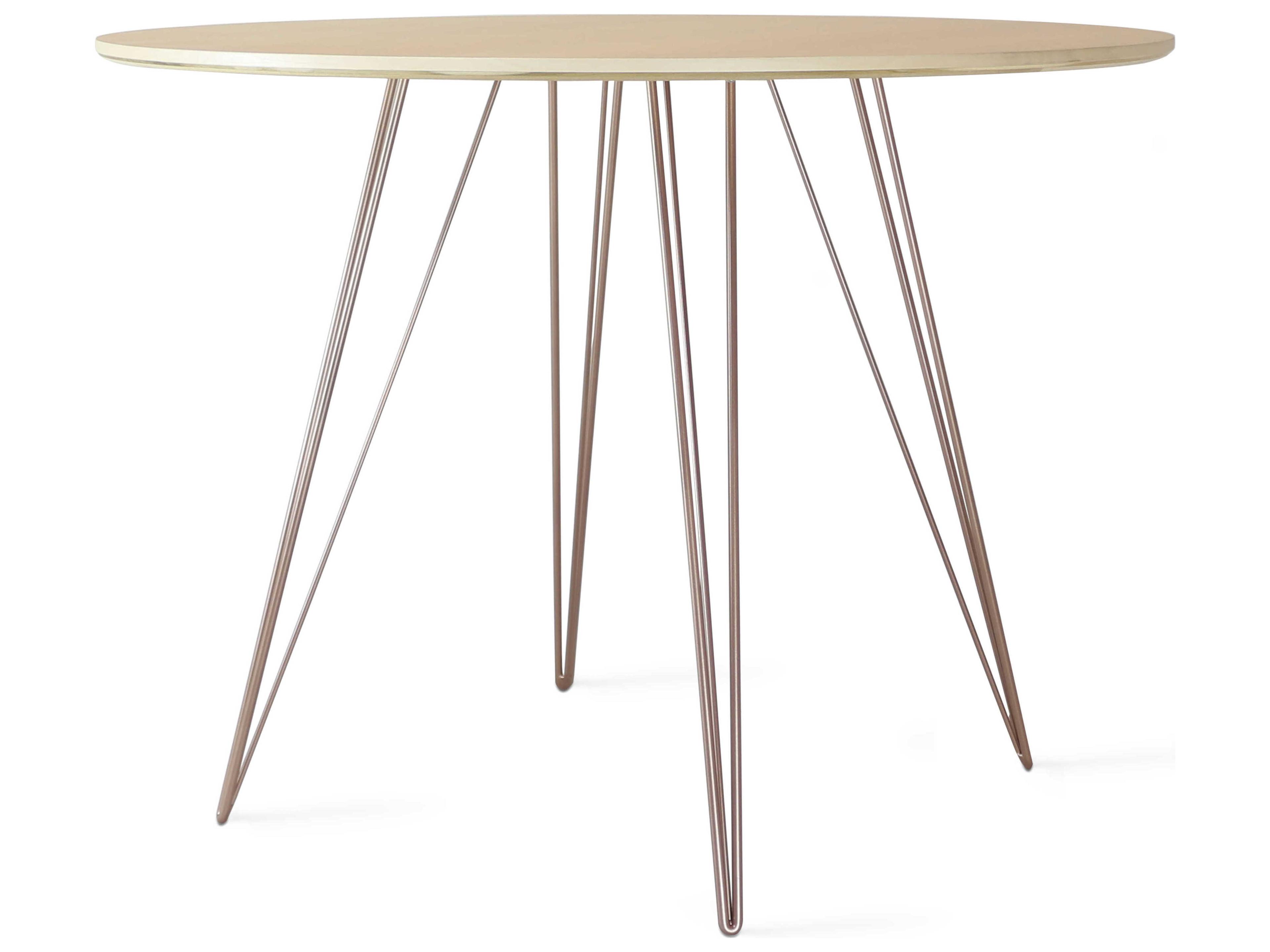 Tronk Design Williams Round Wood Dining Table