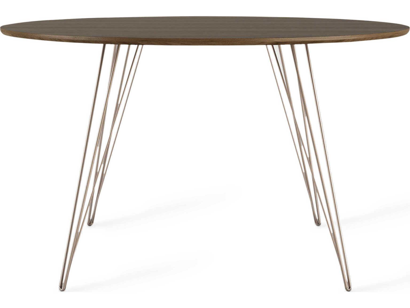 Tronk Design Williams Round Wood Dining Table