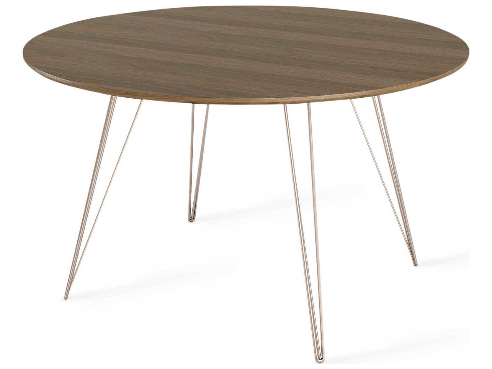 Tronk Design Williams Round Wood Dining Table