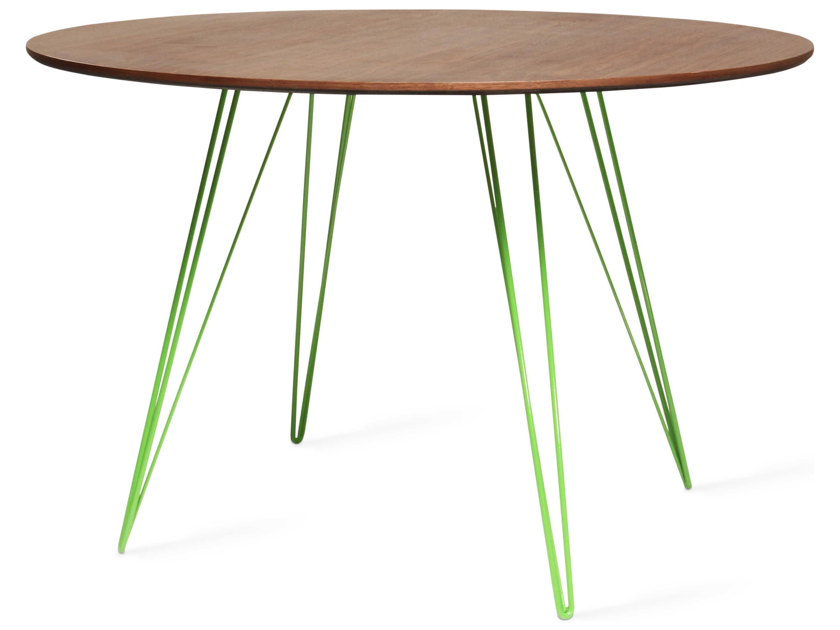Tronk Design Williams Round Wood Dining Table