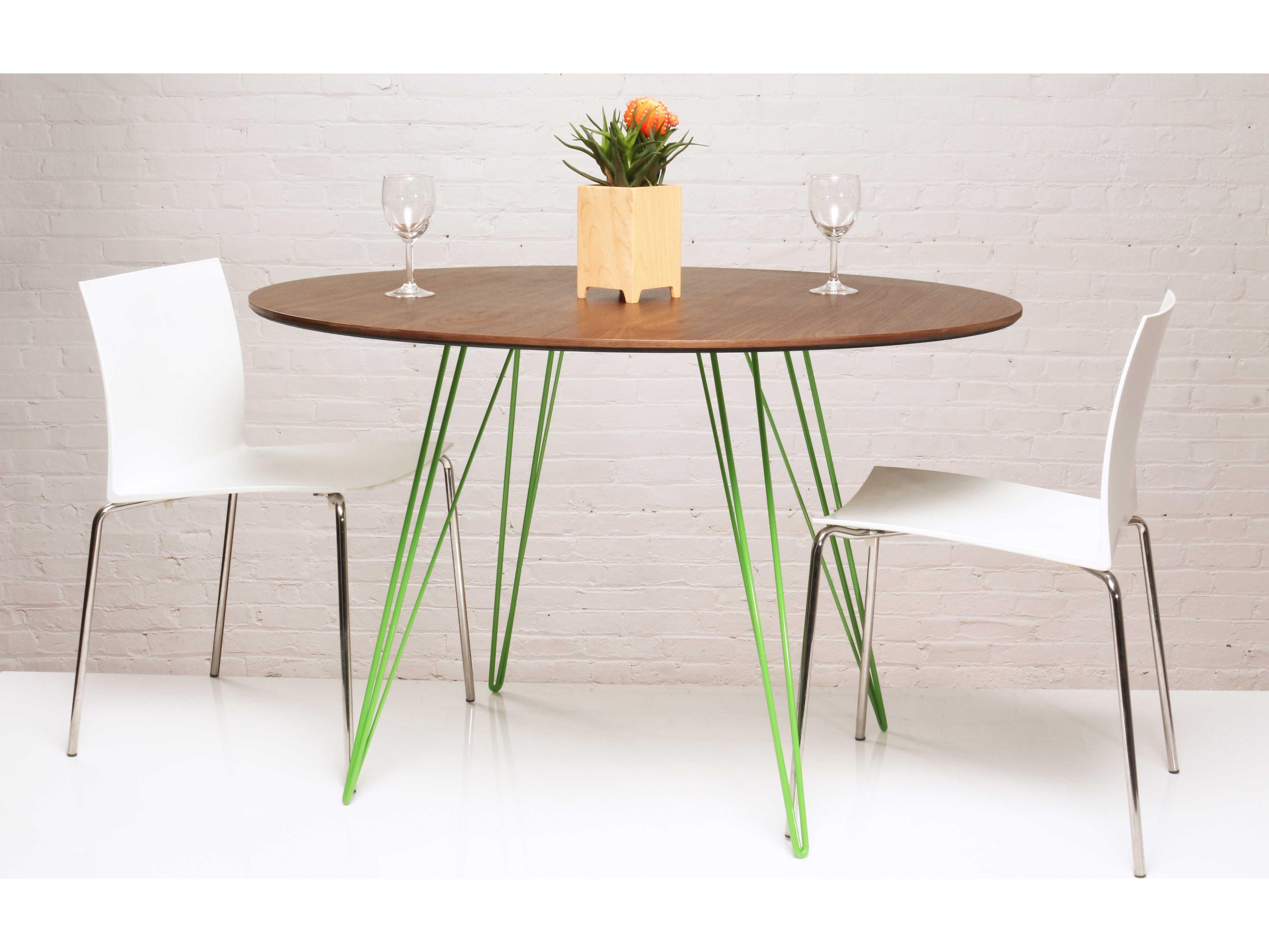Tronk Design Williams Round Wood Dining Table