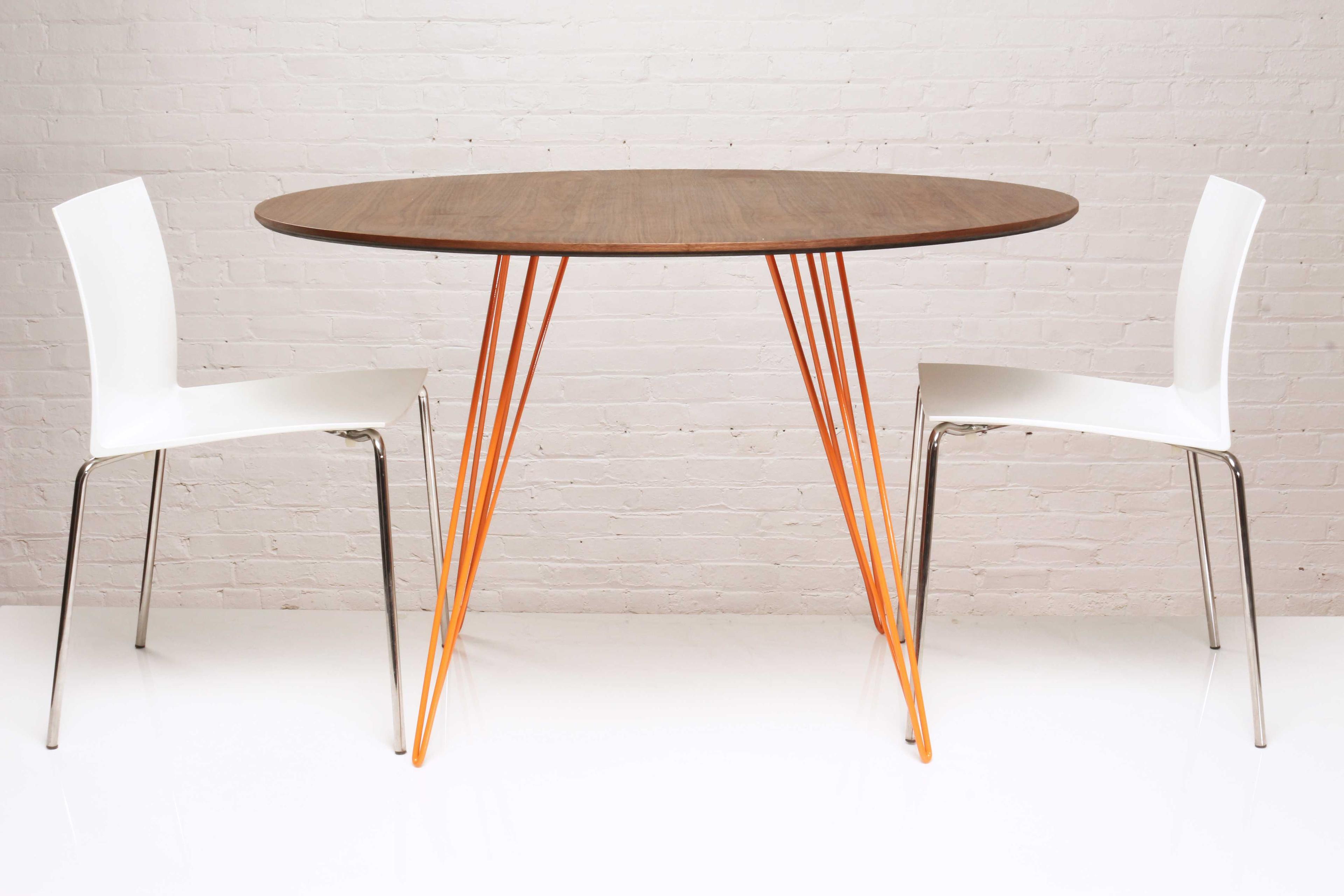 Tronk Design Williams Round Wood Dining Table