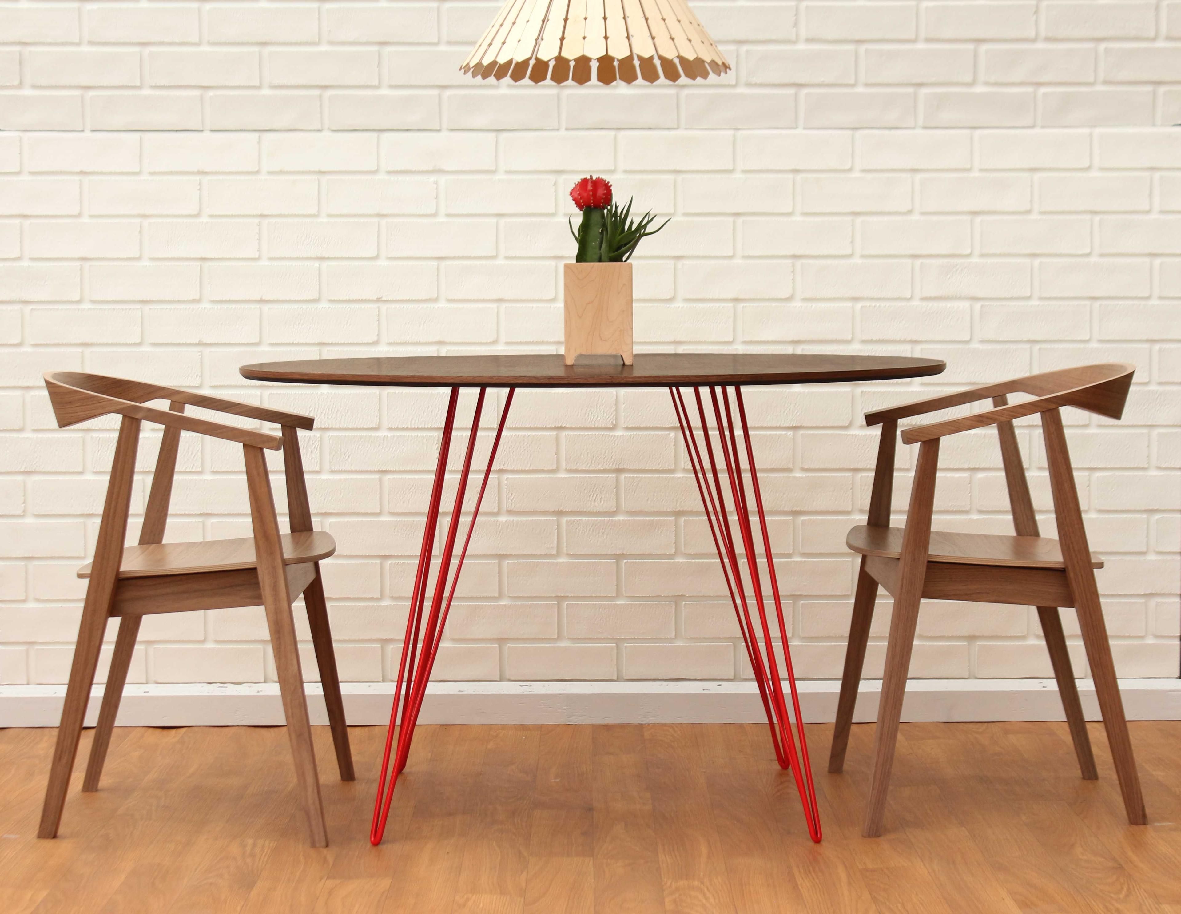Tronk Design Williams Round Wood Dining Table
