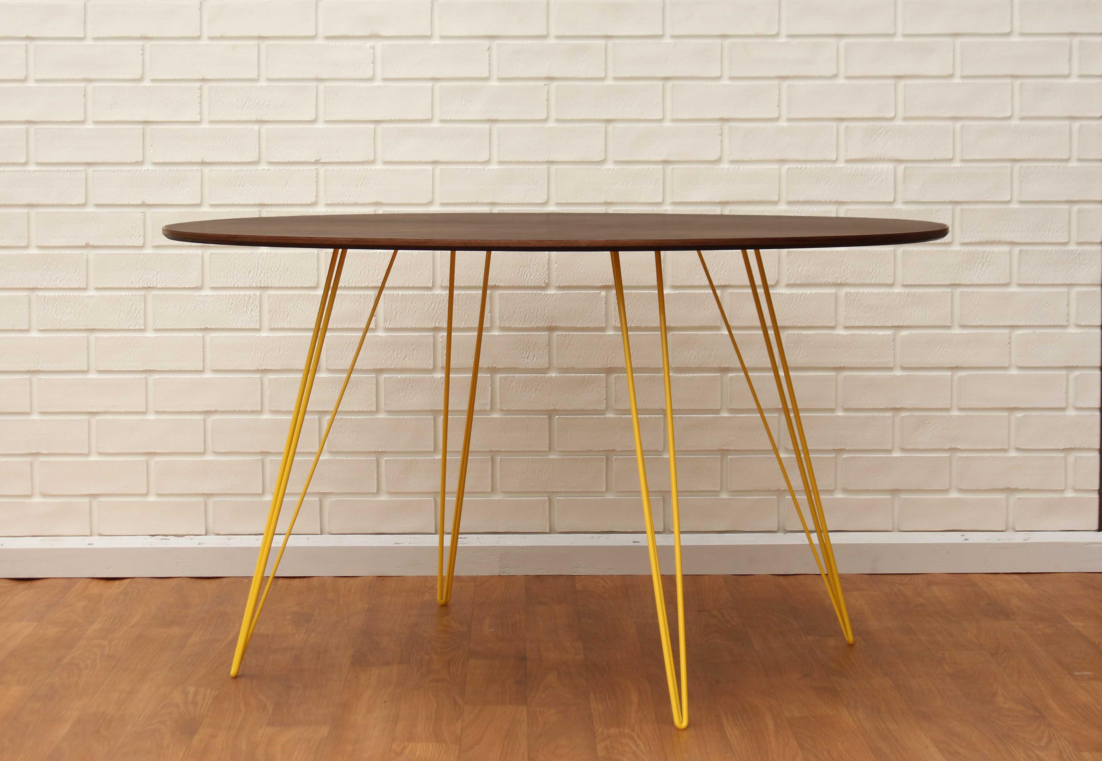 Tronk Design Williams Round Wood Dining Table