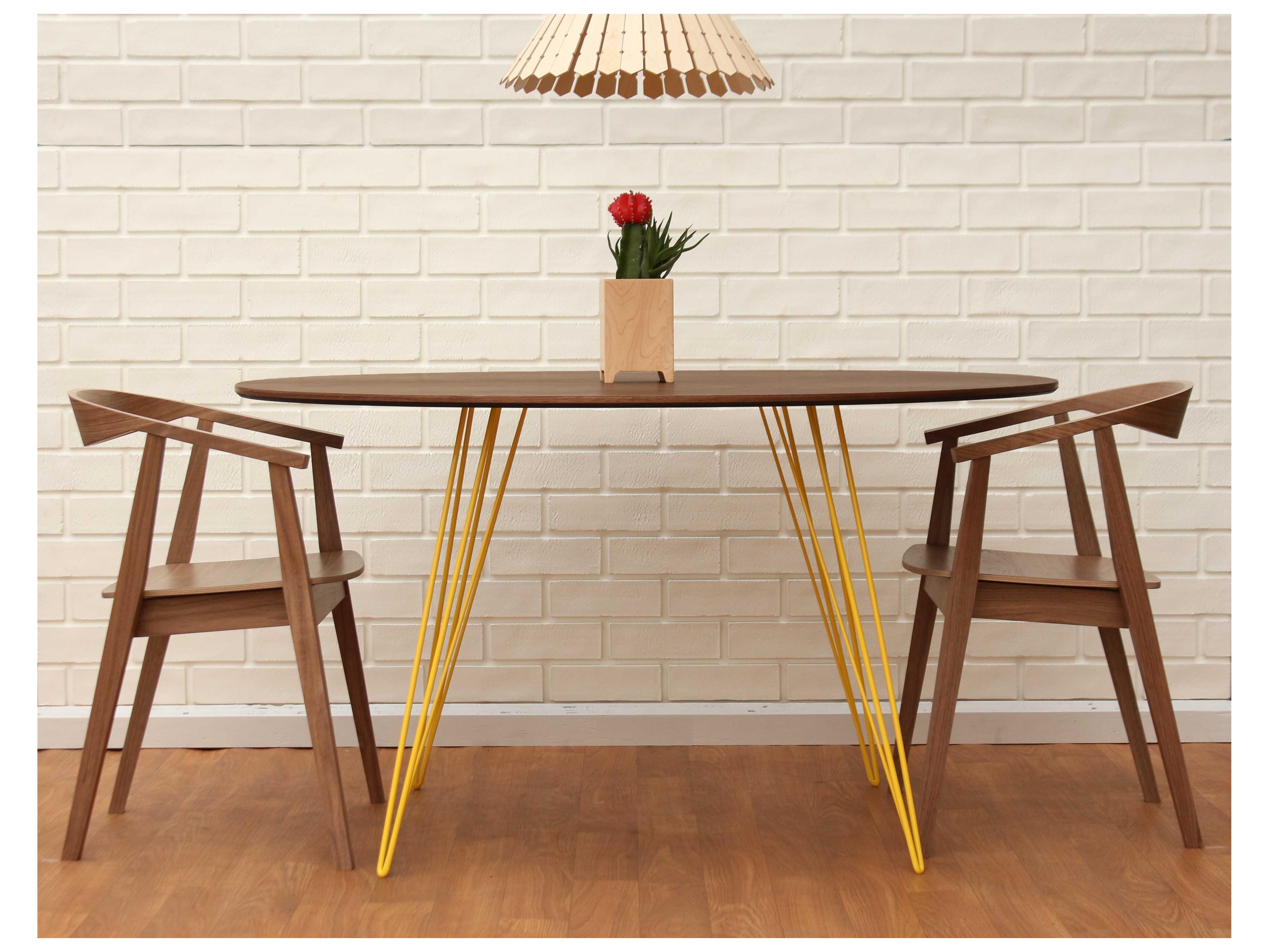Tronk Design Williams Oval Wood Dining Table