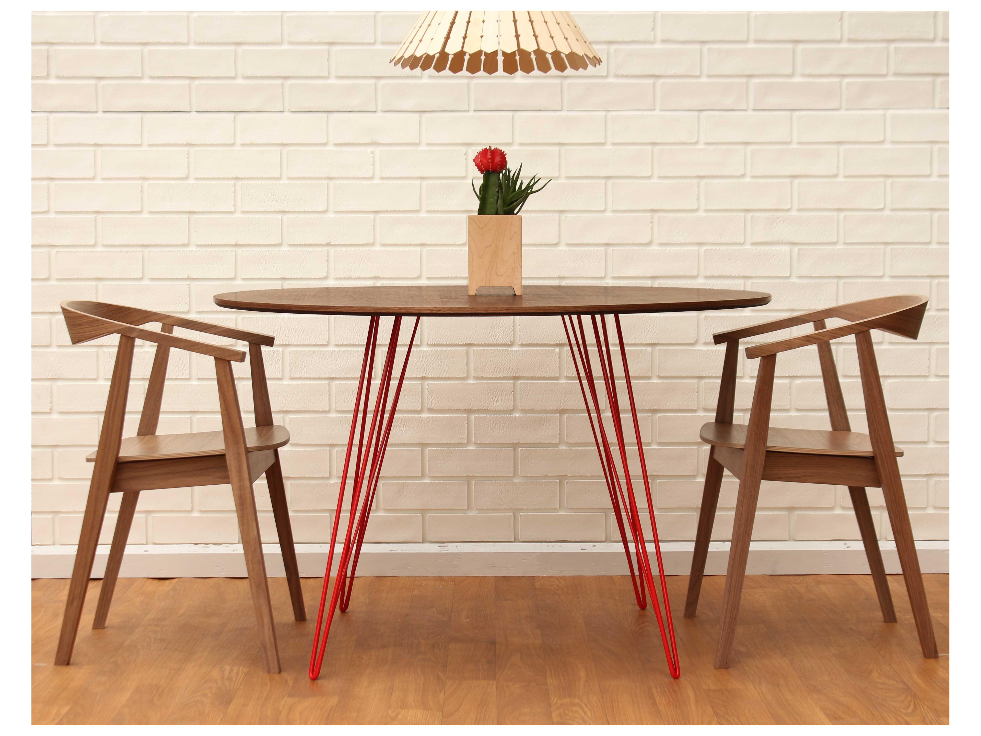 Tronk Design Williams Oval Wood Dining Table