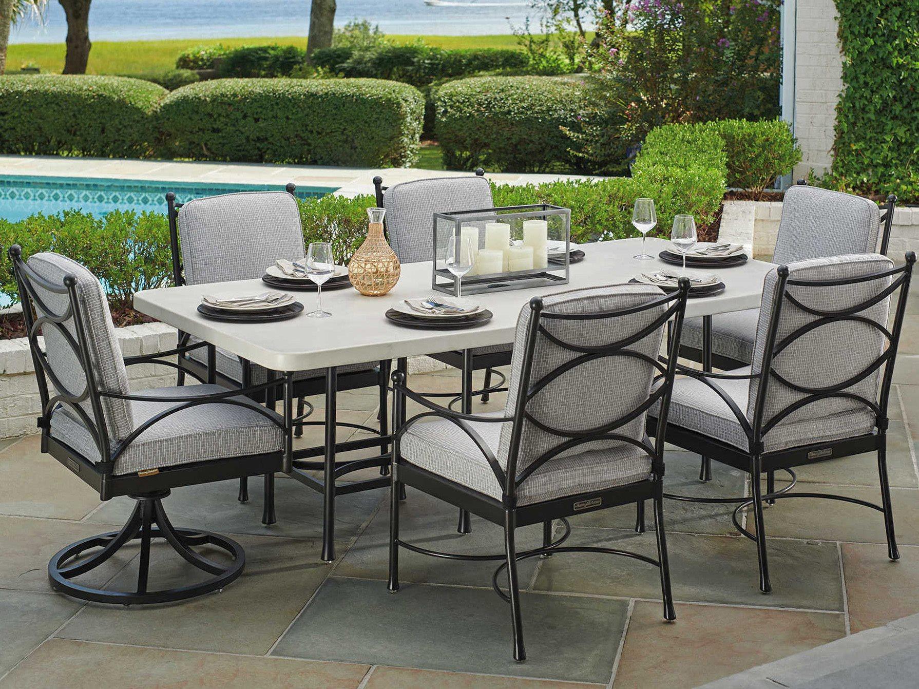 Tommy Bahama Outdoor Pavlova Aluminum Dining Set