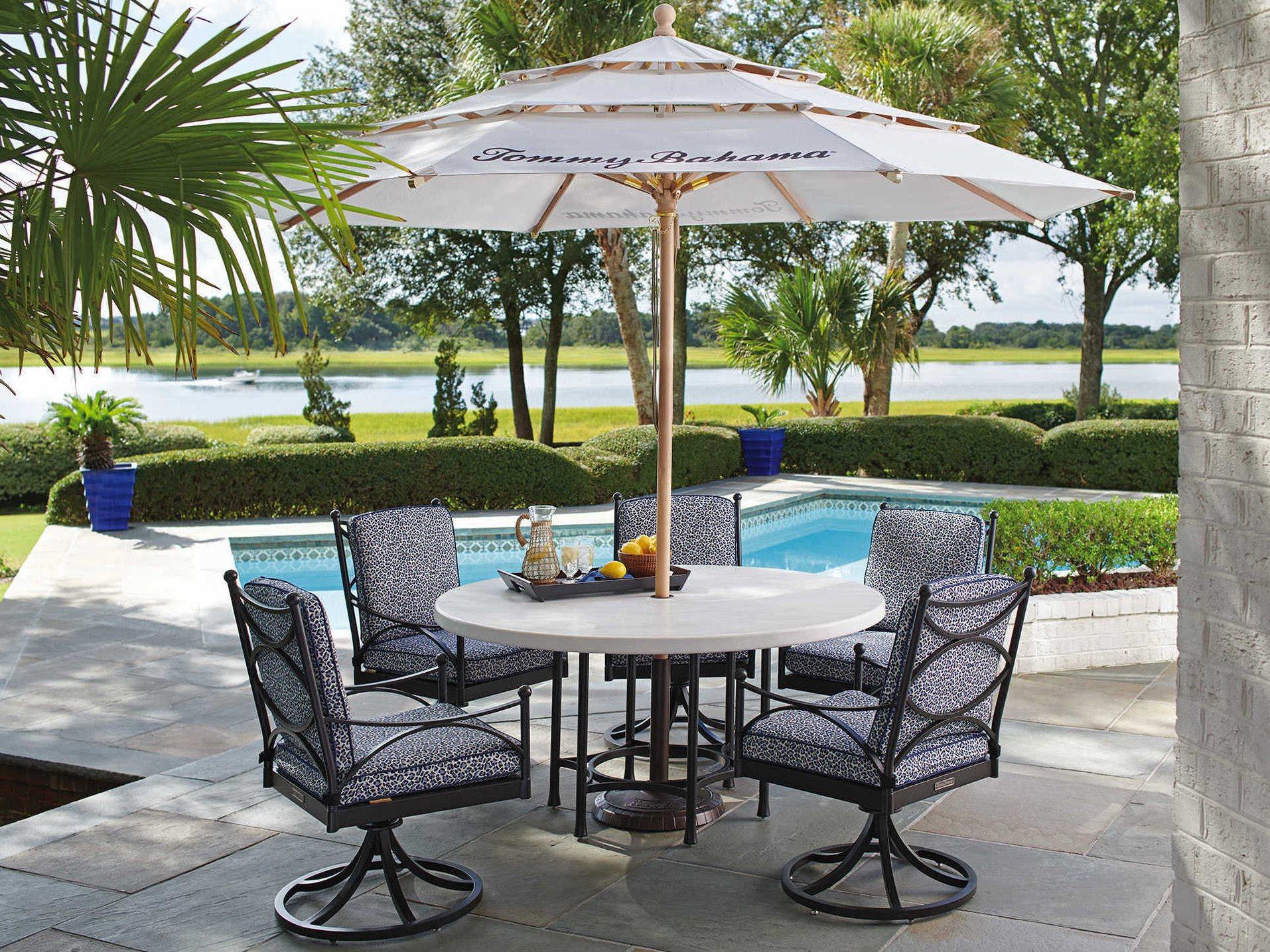 Tommy Bahama Outdoor Pavlova Aluminum Dining Set