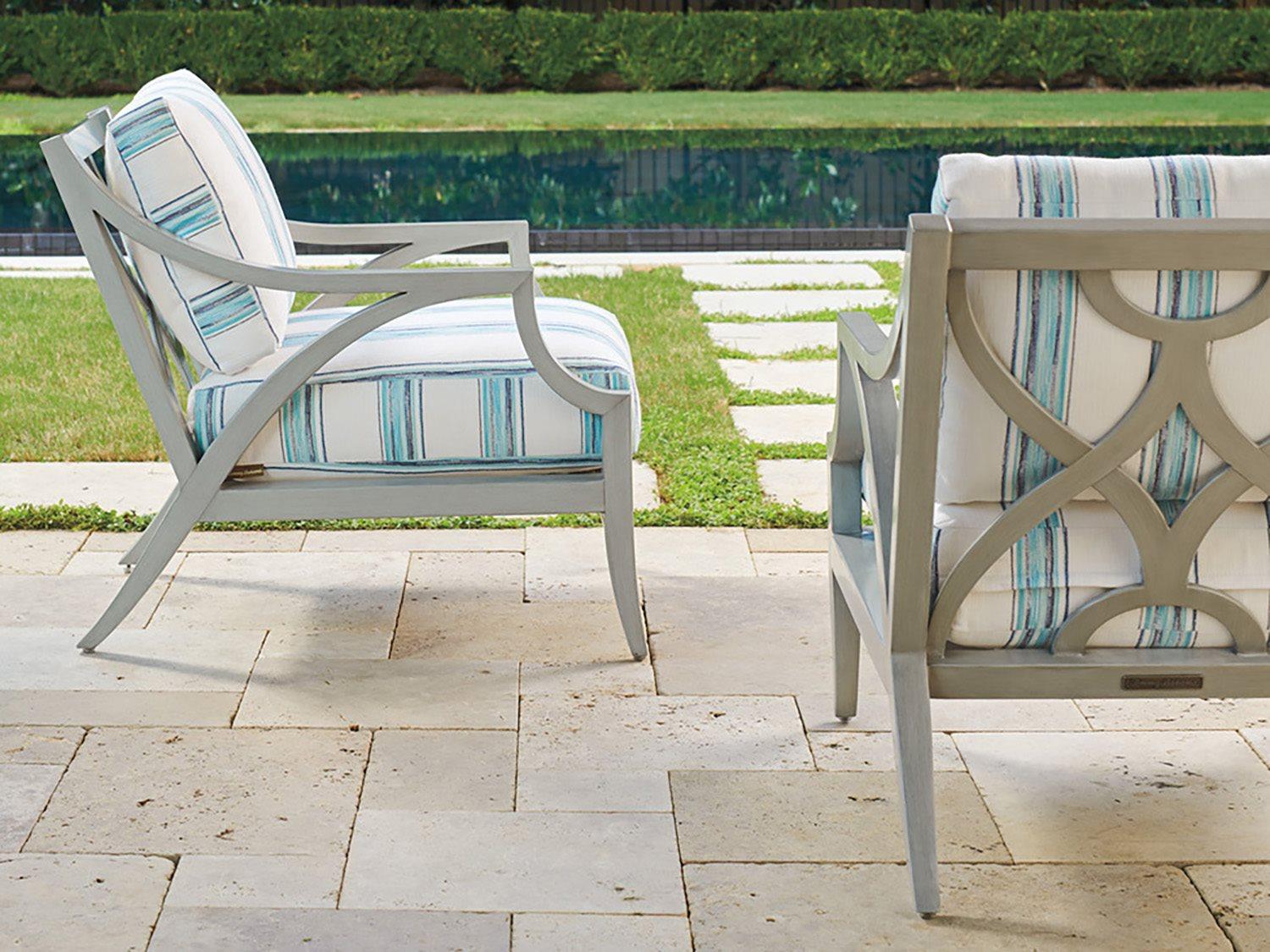 Tommy Bahama Outdoor Silver Sands Aluminum Lounge Set