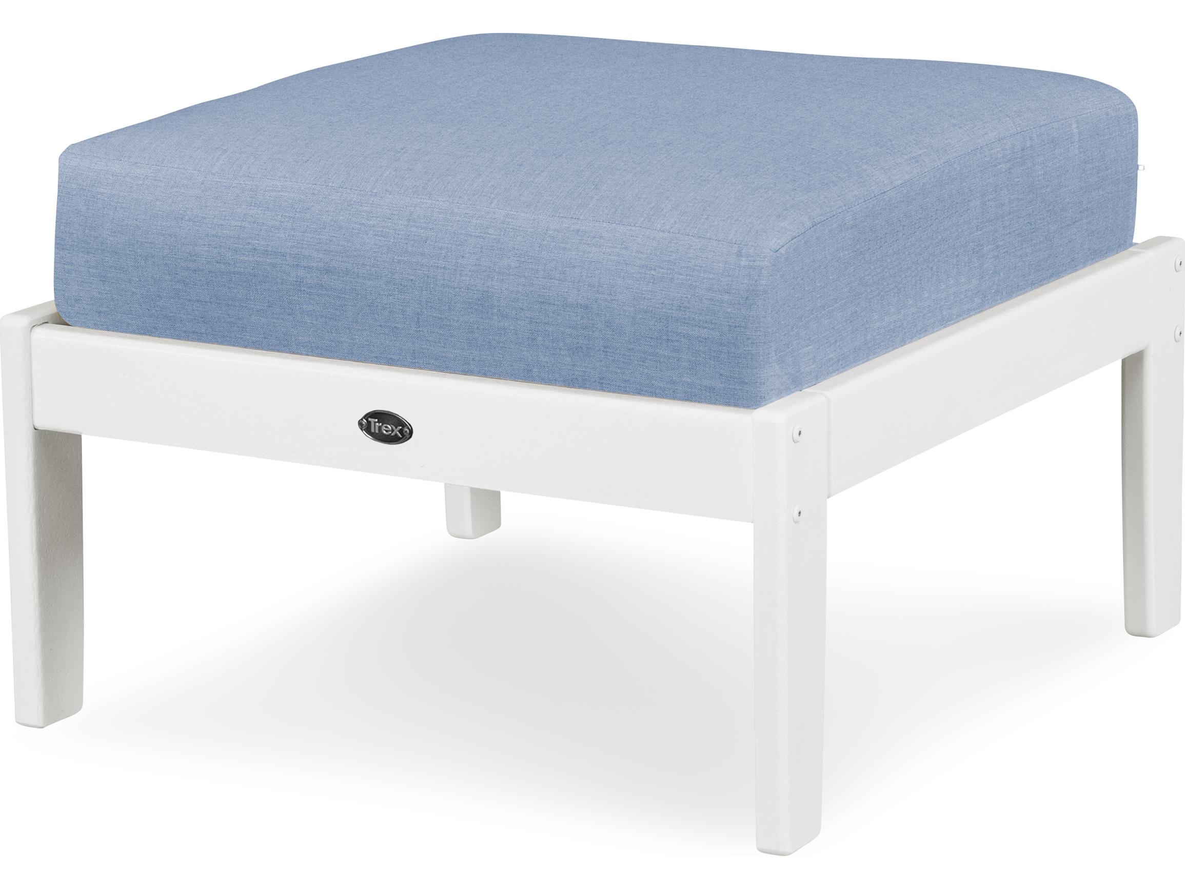 Trex® Outdoor Furniture™ Yacht Club Deep Seating Recycled Plastic Ottoman
