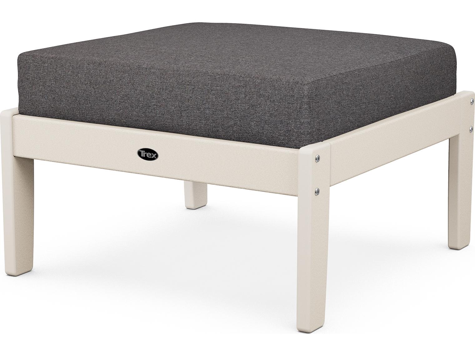 Trex® Outdoor Furniture™ Yacht Club Deep Seating Recycled Plastic Ottoman