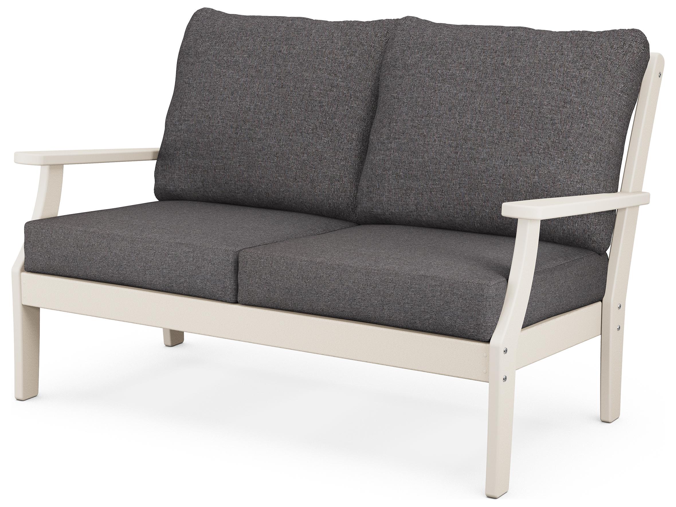 Trex® Outdoor Furniture™ Yacht Club Deep Seating Recycled Plastic Loveseat