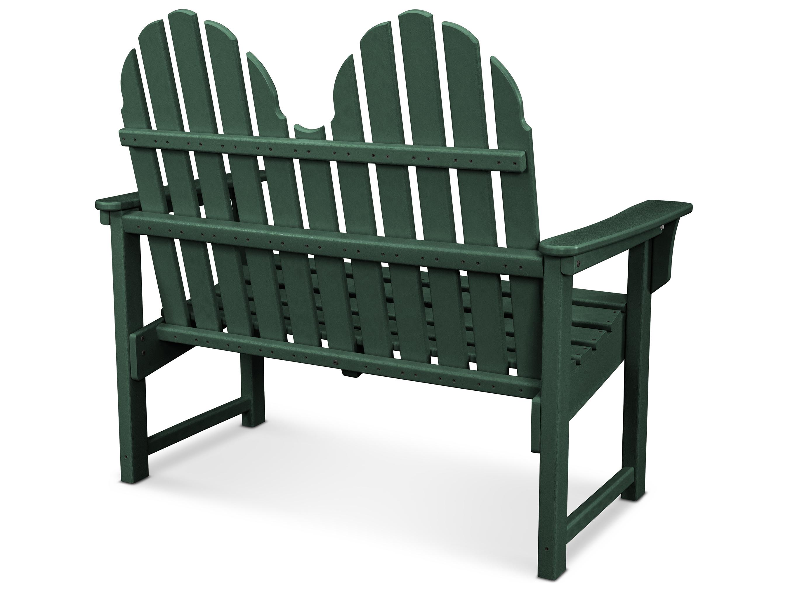 Trex® Outdoor Furniture™ Cape Cod Recycled Plastic Adirondack Bench