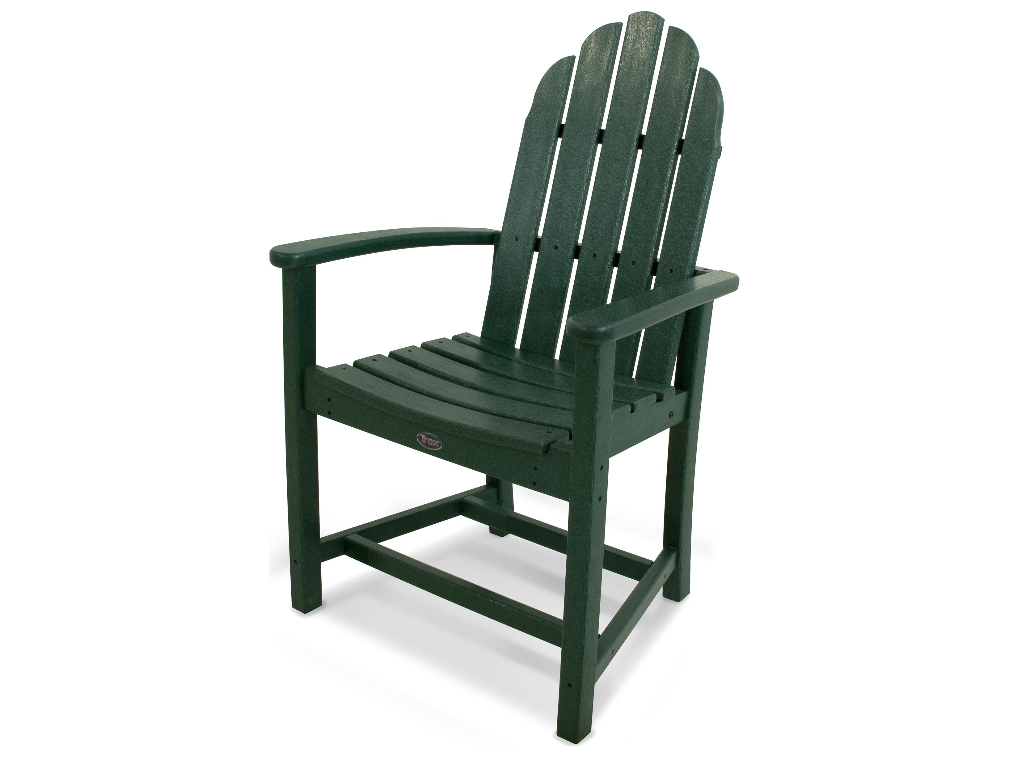 Trex® Outdoor Furniture™ Cape Cod Recycled Plastic Adirondack Dining Arm Chair