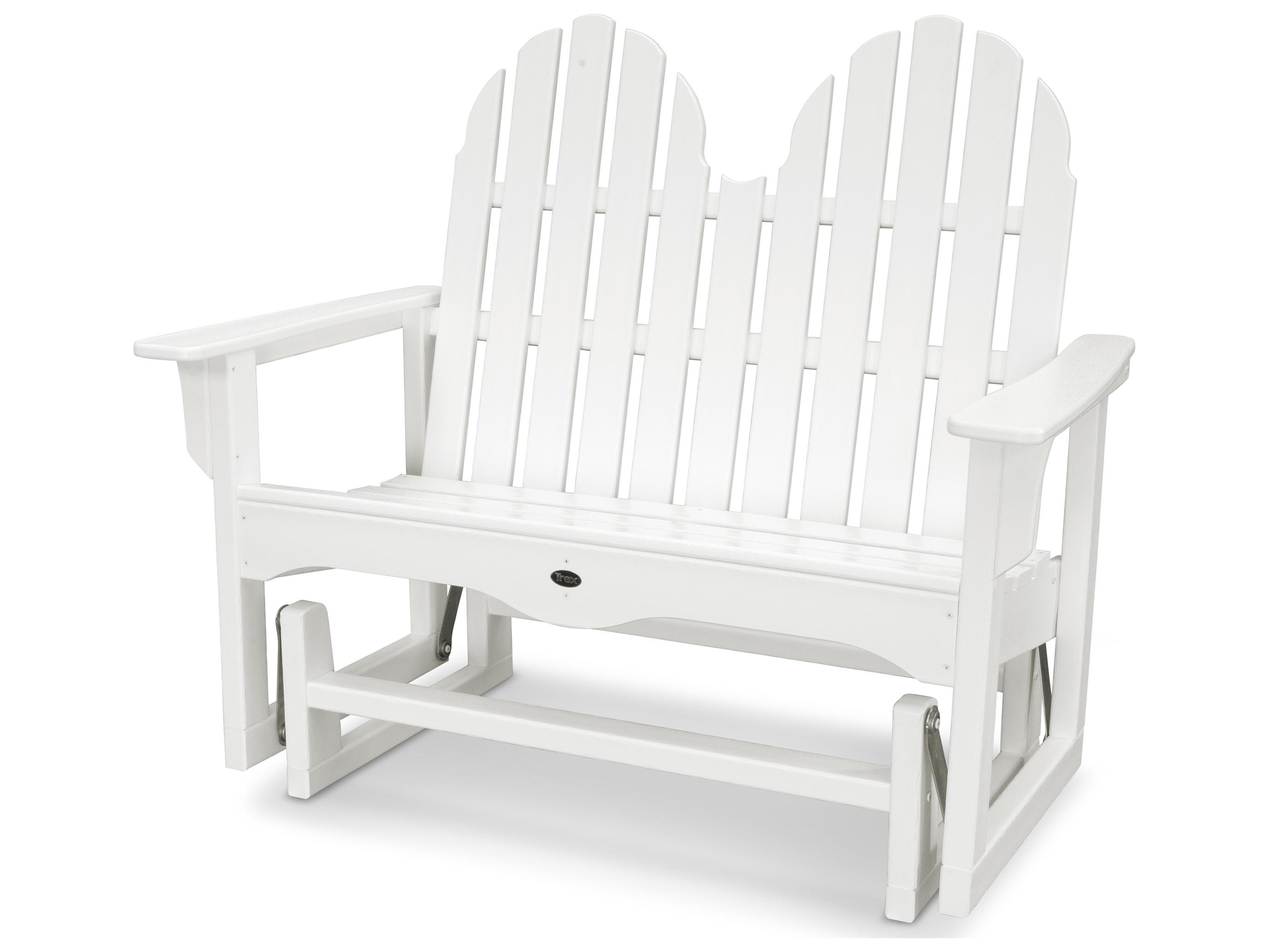 Trex® Outdoor Furniture™ Cape Cod Recycled Plastic Adirondack Glider
