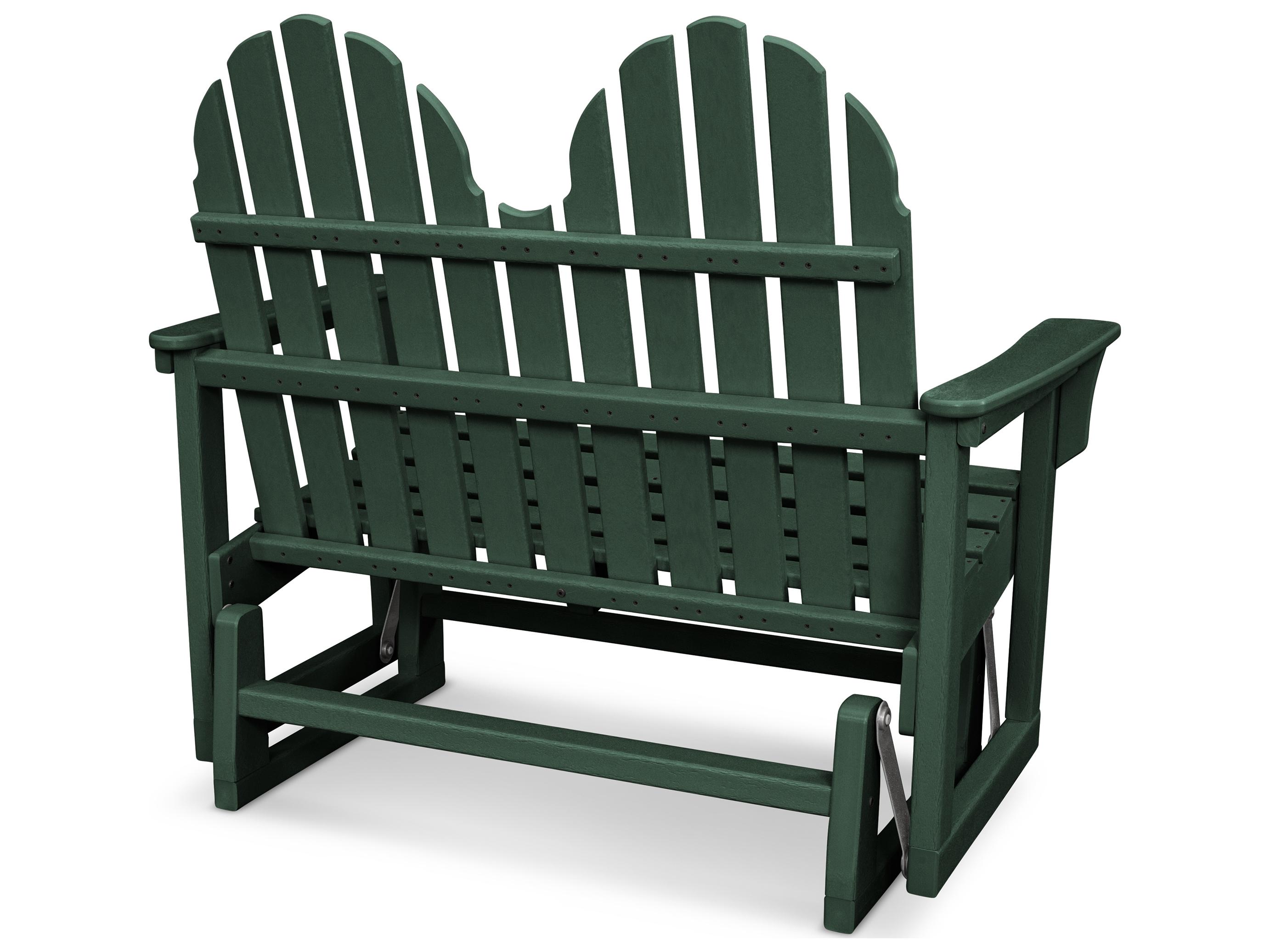 Trex® Outdoor Furniture™ Cape Cod Recycled Plastic Adirondack Glider