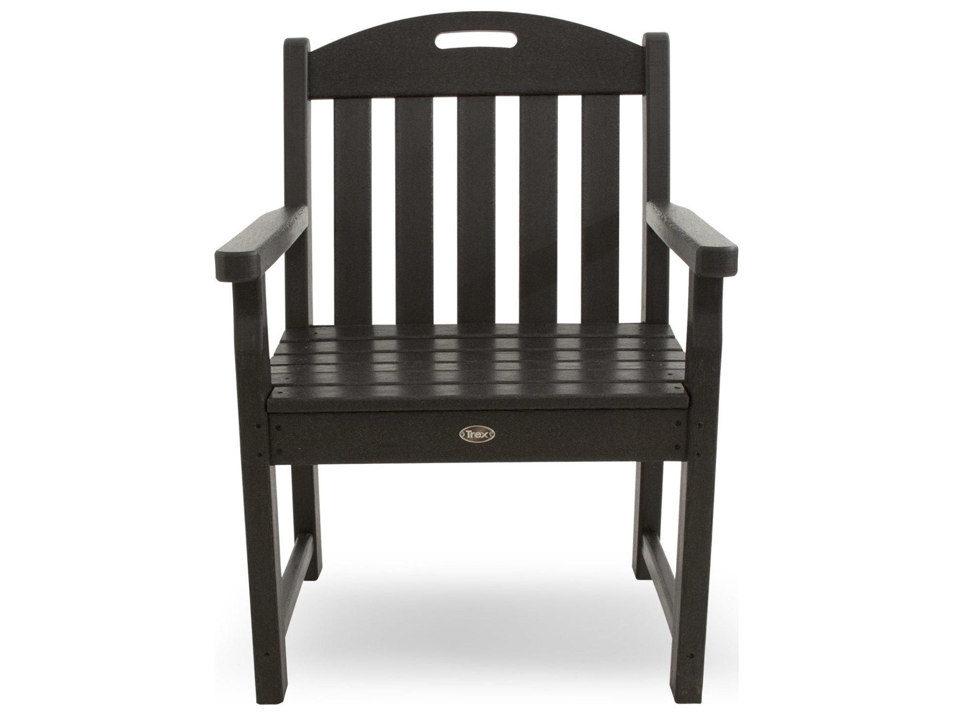Trex® Outdoor Furniture™ Yacht Club Recycled Plastic Garden Arm Chair