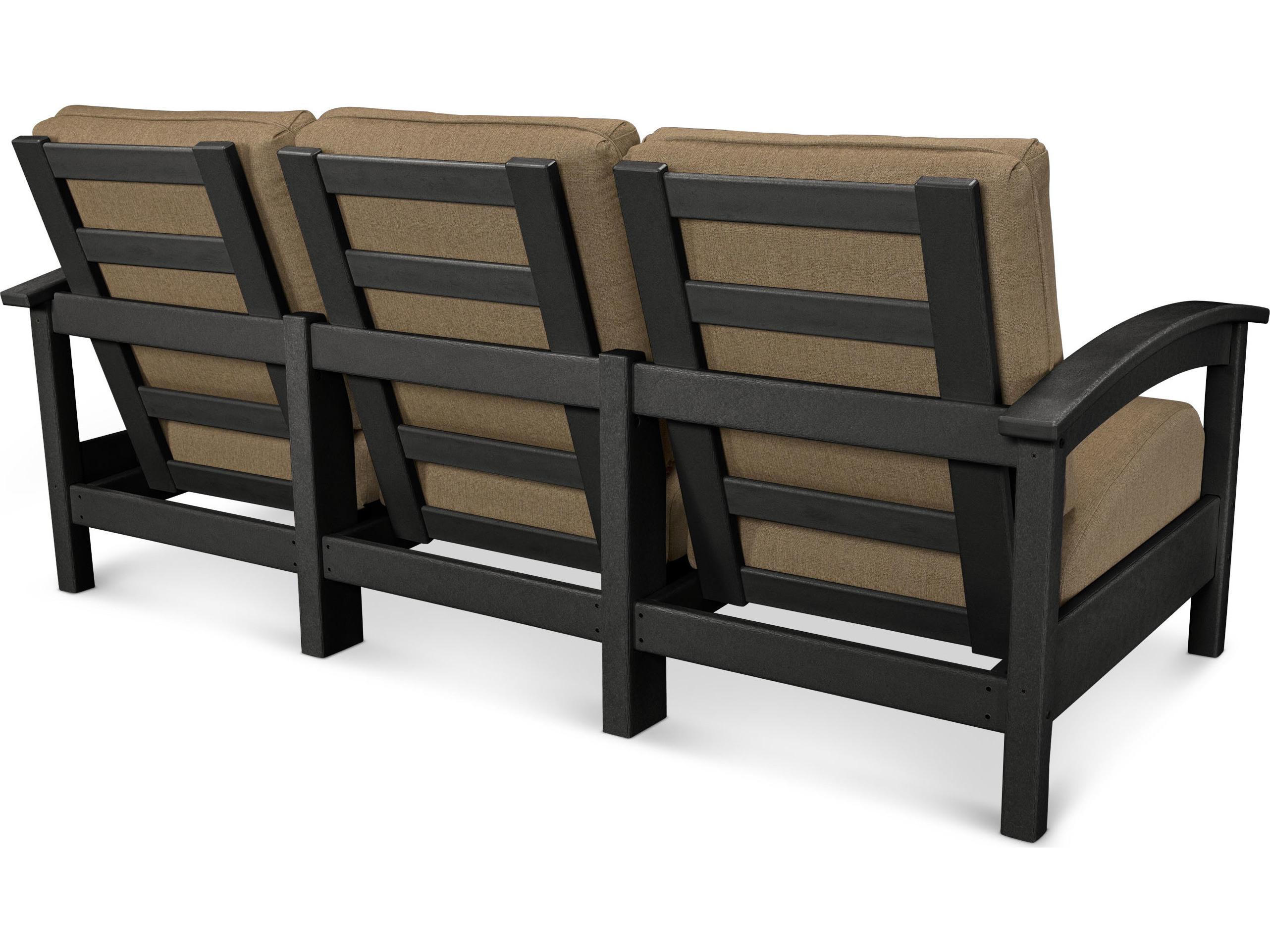 Trex® Outdoor Furniture™ Rockport Deep Seating Recycled Plastic Sofa