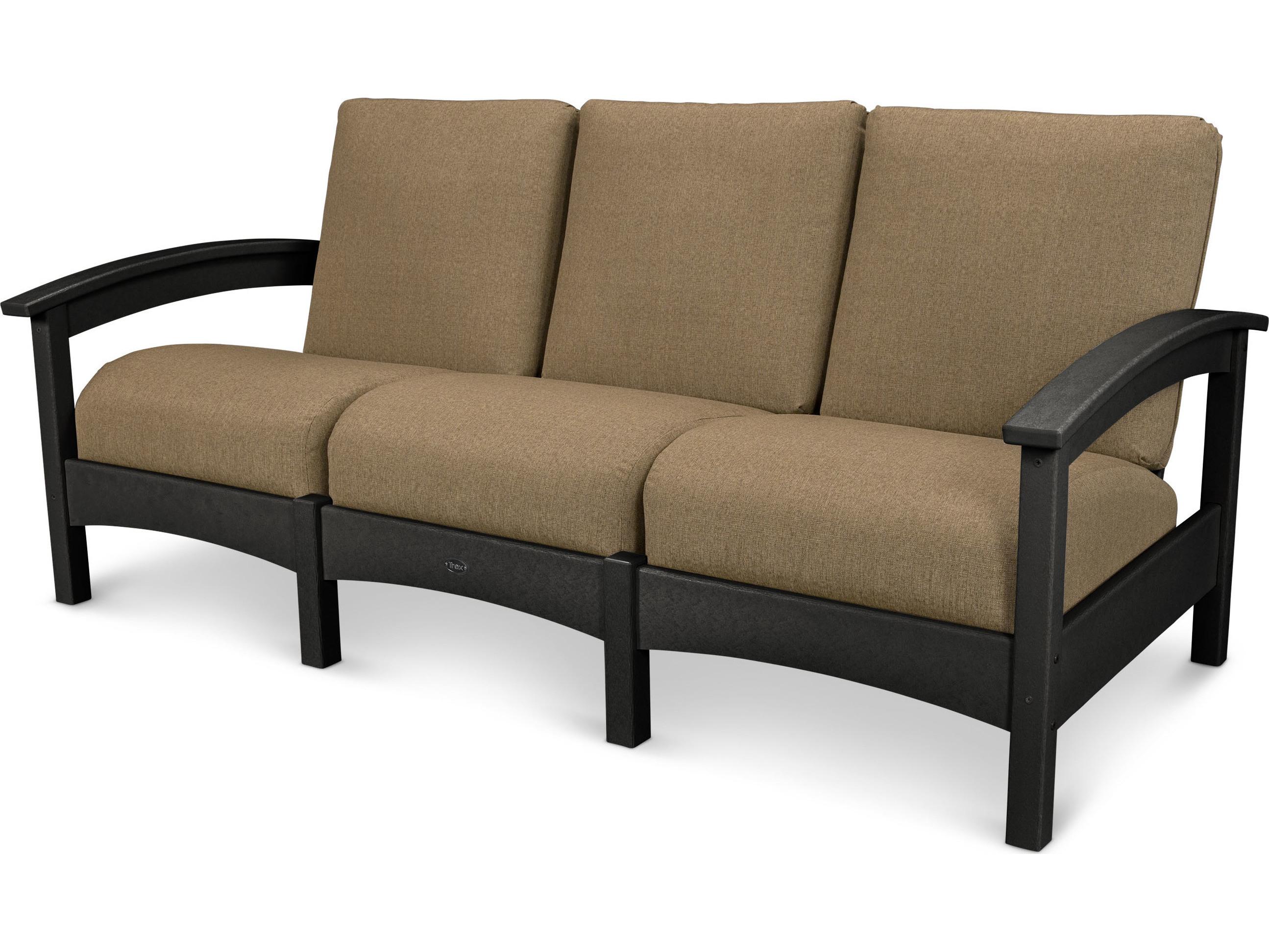 Trex® Outdoor Furniture™ Rockport Deep Seating Recycled Plastic Sofa