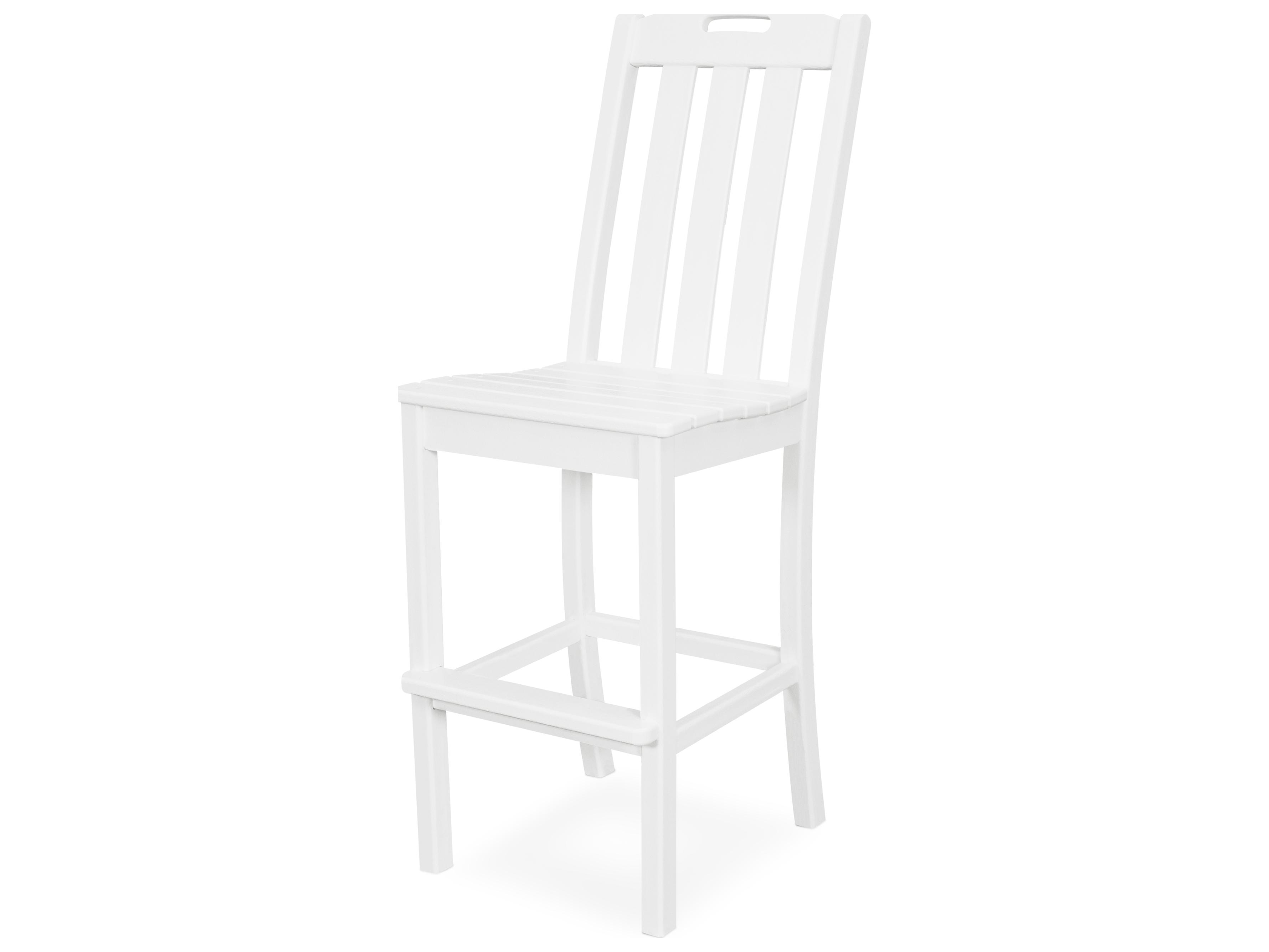 Trex® Outdoor Furniture™ Yacht Club Recycled Plastic Bar Side Chair